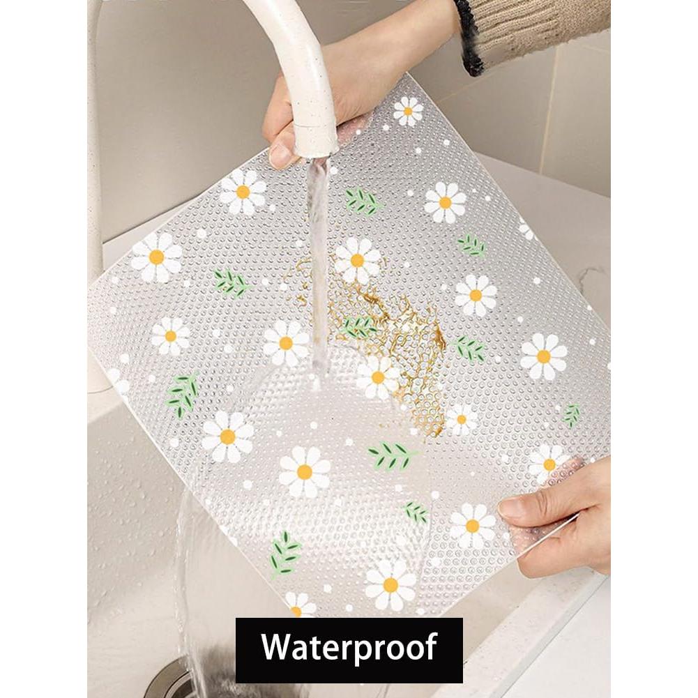 Forro Antideslizante para Estantes Firsio 30x300 cm EVA Verde Margarita