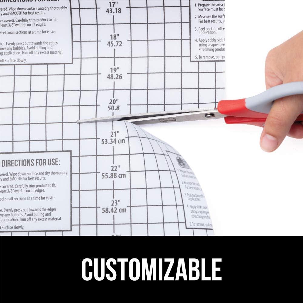 Forro Adhesivo GORILLA GRIP 30 cm x 6 m Mate Transparente