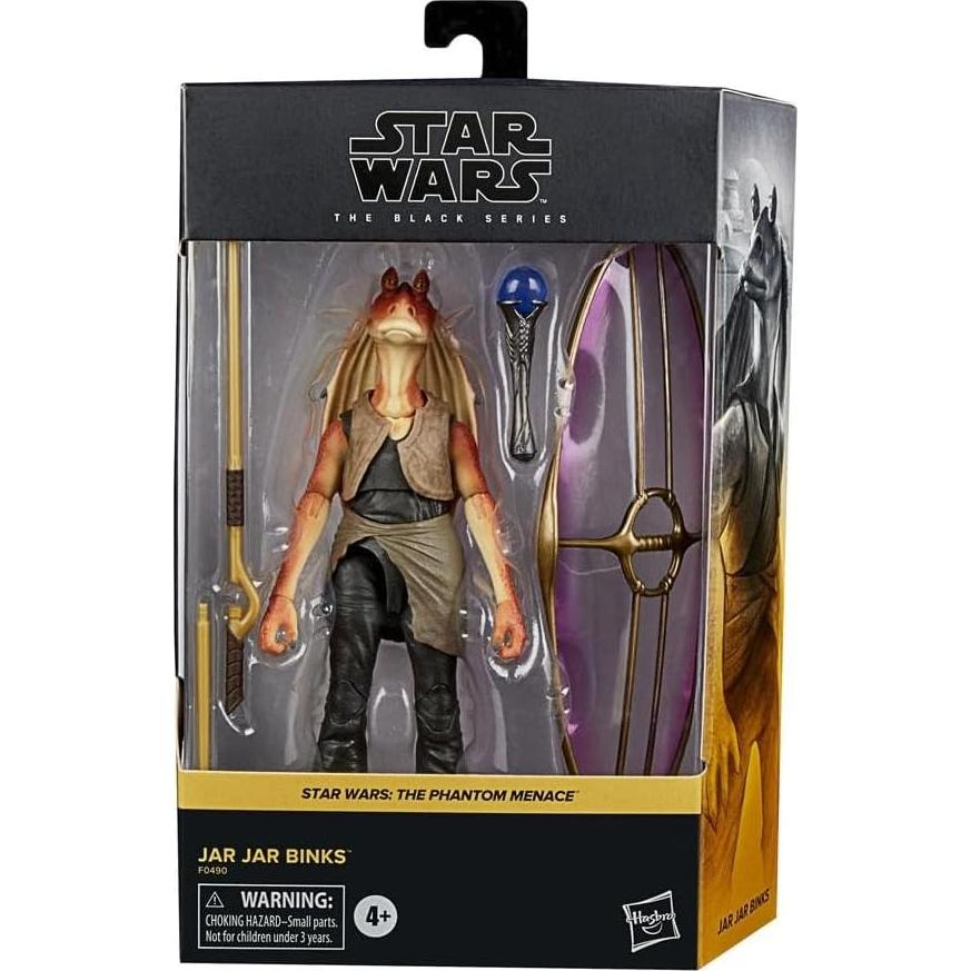 Figura de Acción Jar Jar Binks Hasbro 15 cm Deluxe Star Wars