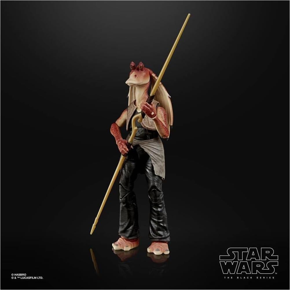 Figura de Acción Jar Jar Binks Hasbro 15 cm Deluxe Star Wars