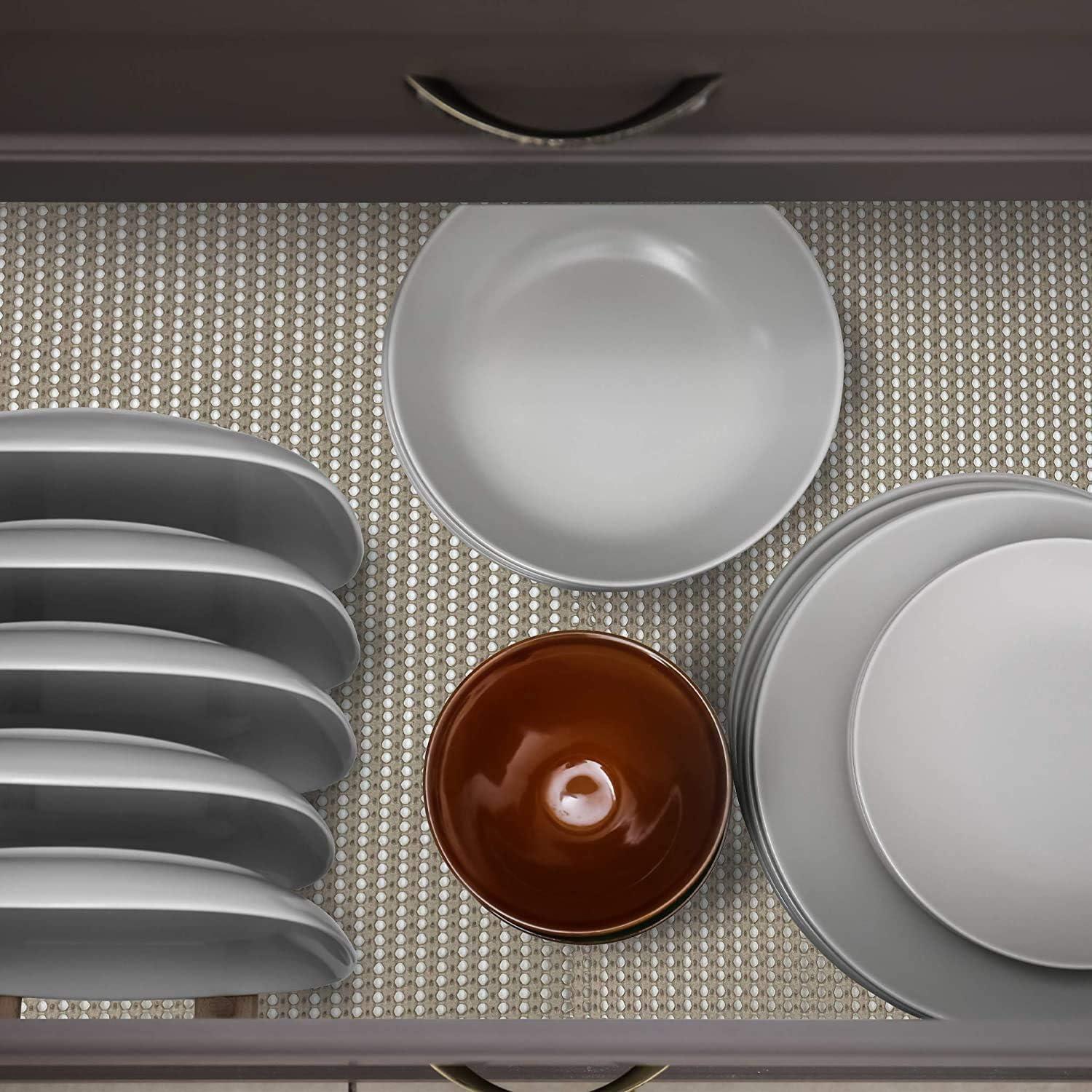 Forro Antideslizante para Cajones Besmall 17.5x304.8cm Negro