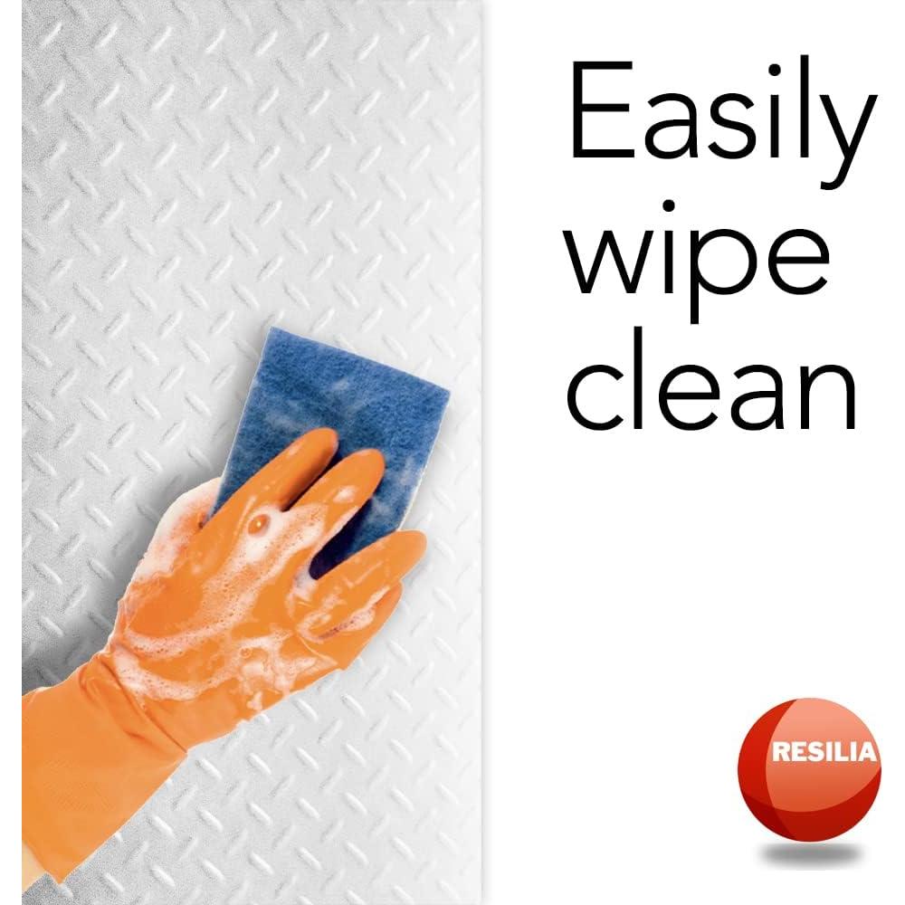 Alfombrilla Resilia Bajo Fregadero 61x122 cm Blanca Antideslizante