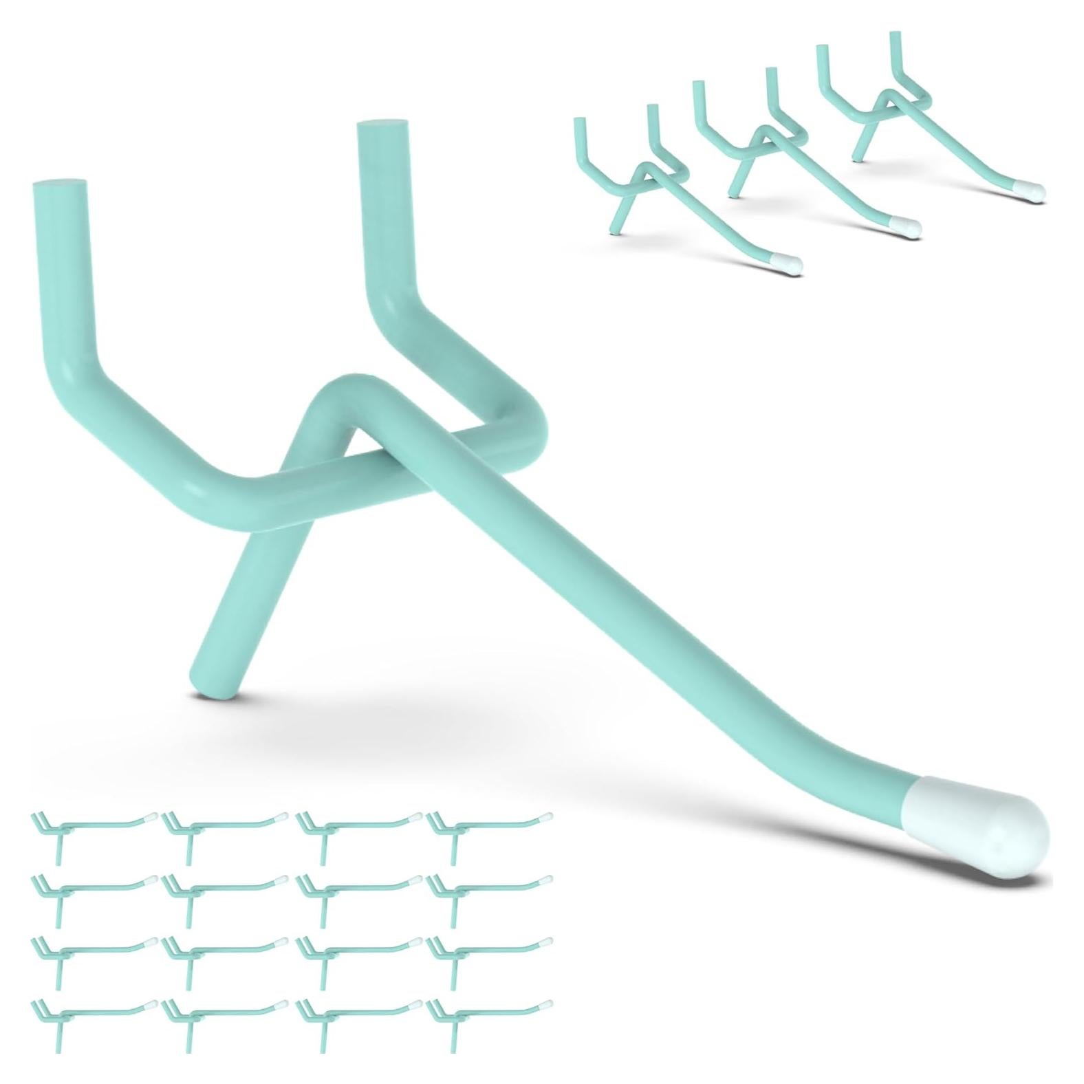 Ganchos para Tablero HUHOLE 5 cm Azul - 50 Piezas, Resistente