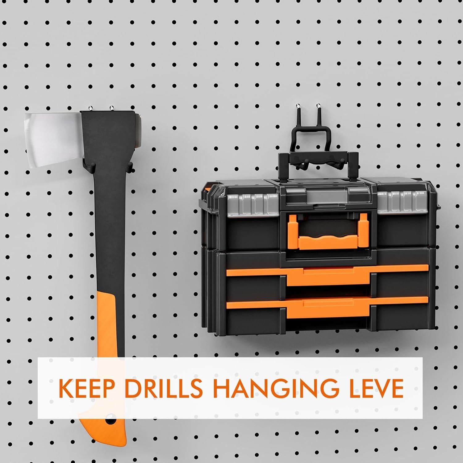 Ganchos Utilitarios para Tablero de Clavos LIGHT DUST - 5 Piezas