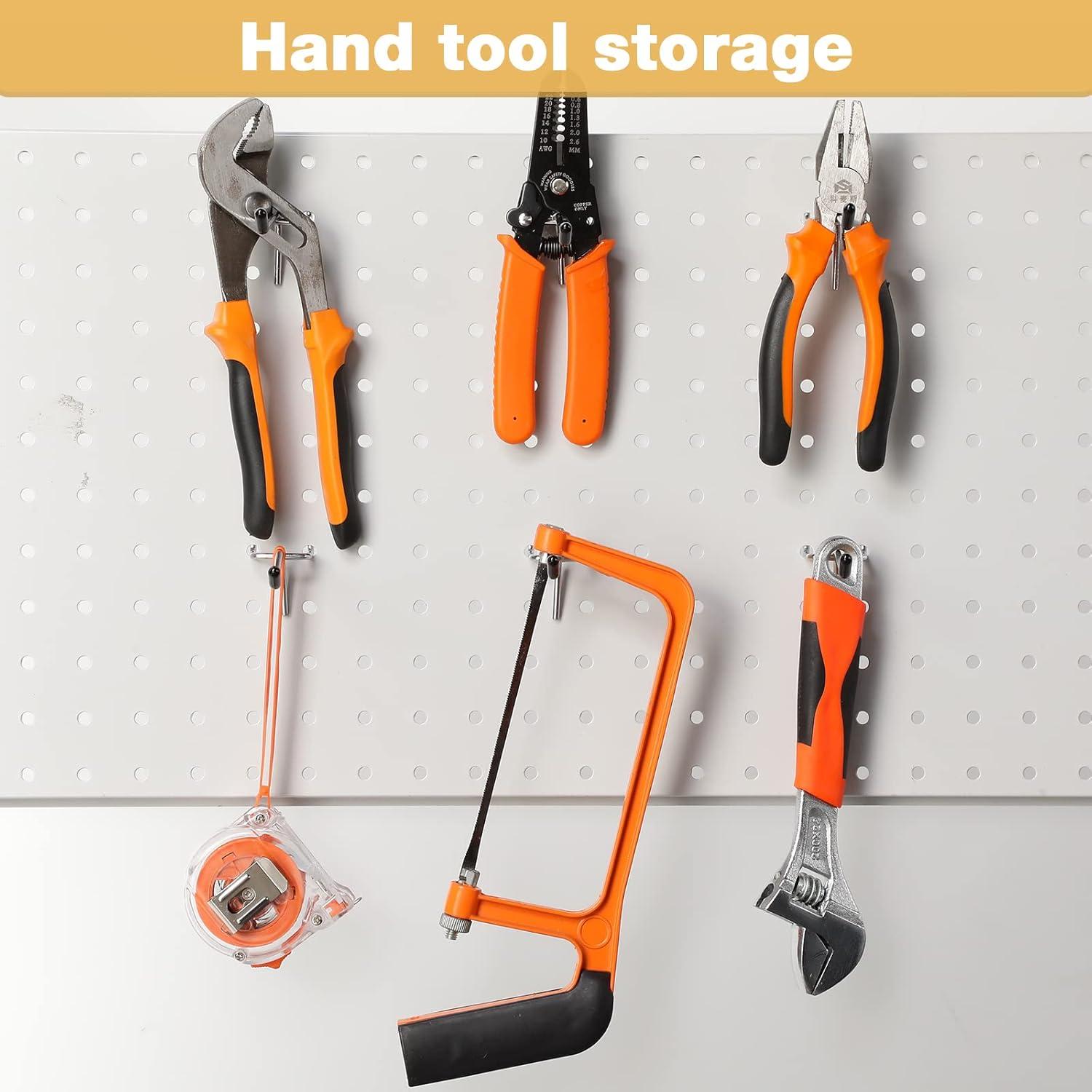 Ganchos para Tablero de Clavos Moxweyeni 100 Pcs 10.16 cm