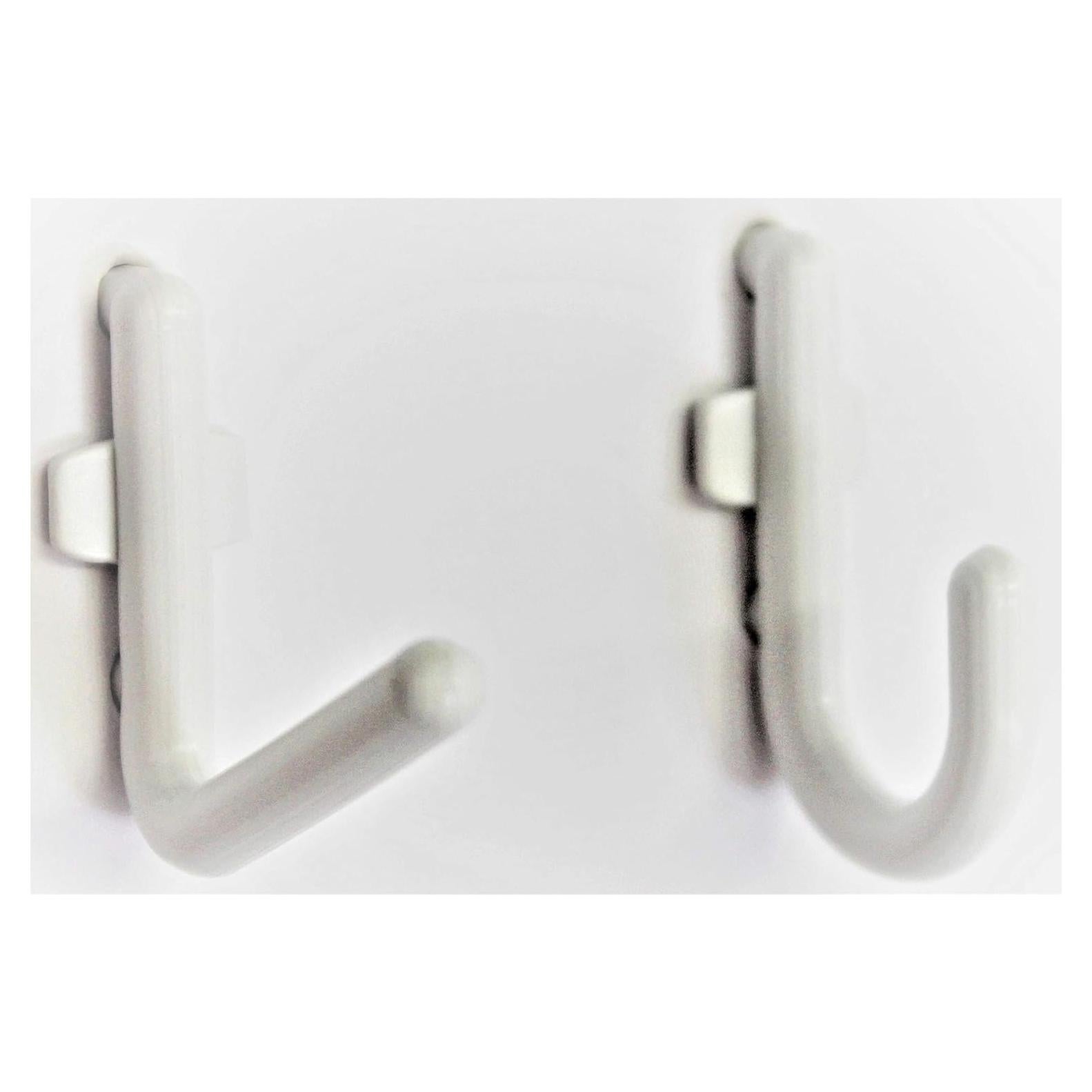 Kit de Ganchos WallPeg - 50 Ganchos J y L para Almacenamiento