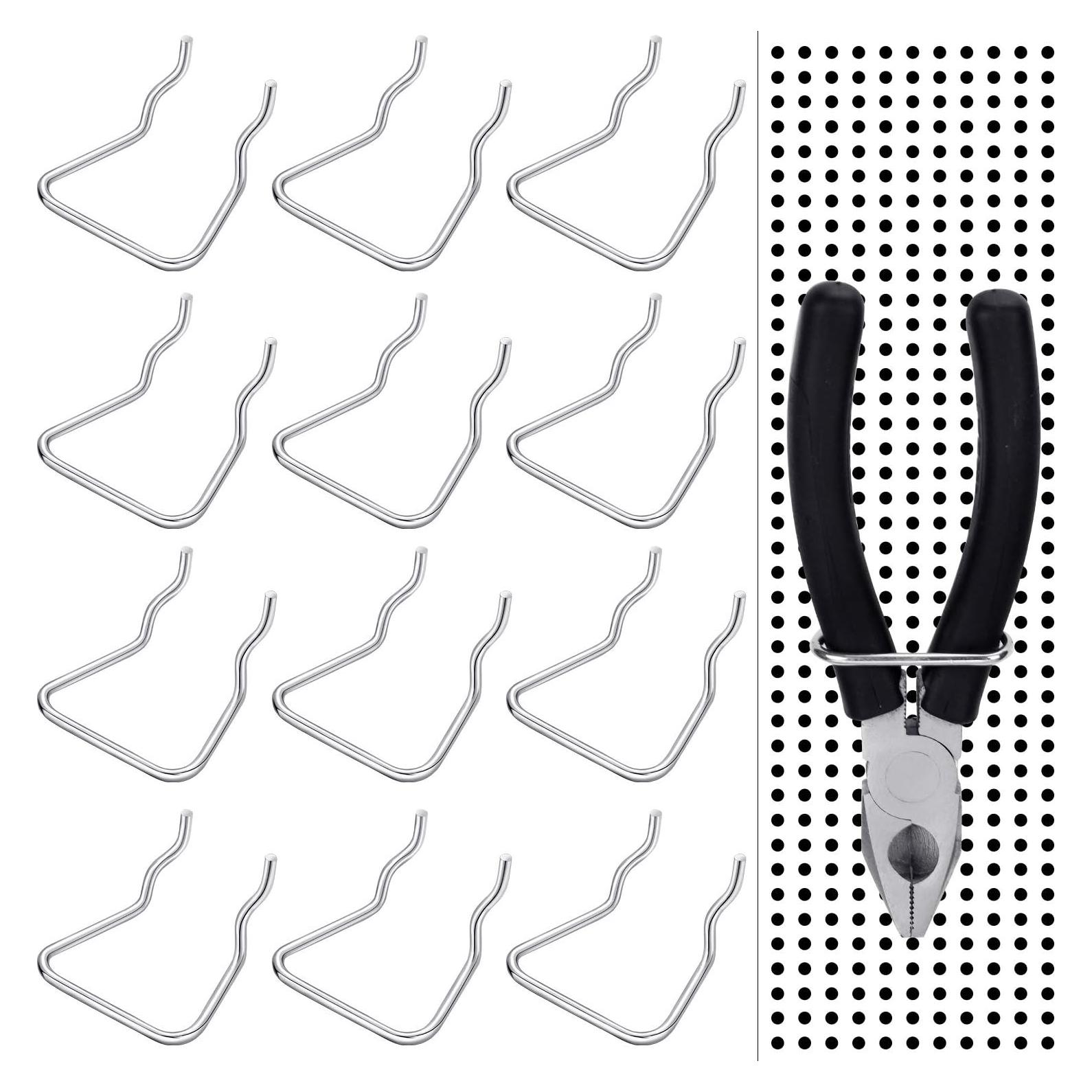 16 Soportes para Alicates Hotop de Acero Inoxidable 50x45mm