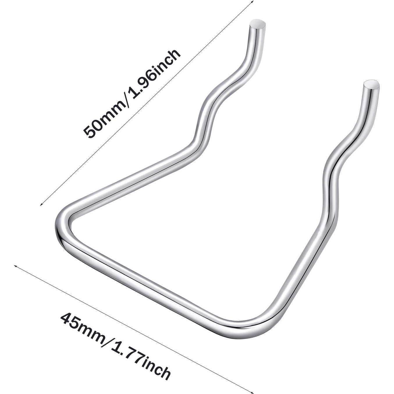 16 Soportes para Alicates Hotop de Acero Inoxidable 50x45mm