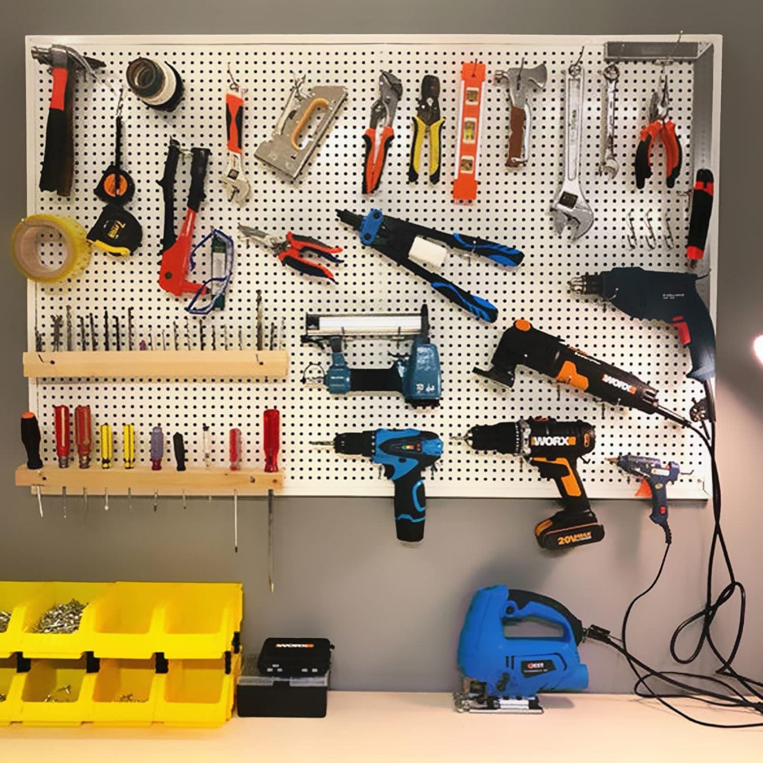 Ganchos para Tablero de Clavijas Merkaunis 100 Piezas 10.16 cm