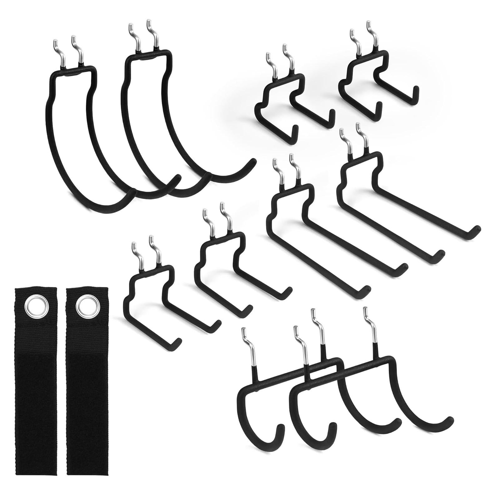 Ganchos para Tablero de Clavos ELEAD 12 Piezas Alta Resistencia