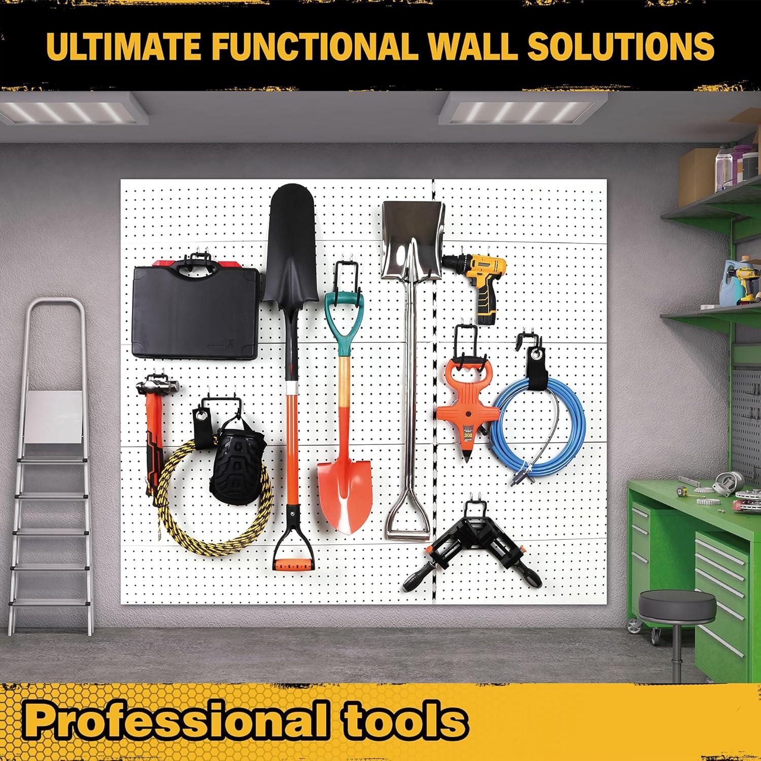 Ganchos para Tablero de Clavos ELEAD 12 Piezas Alta Resistencia