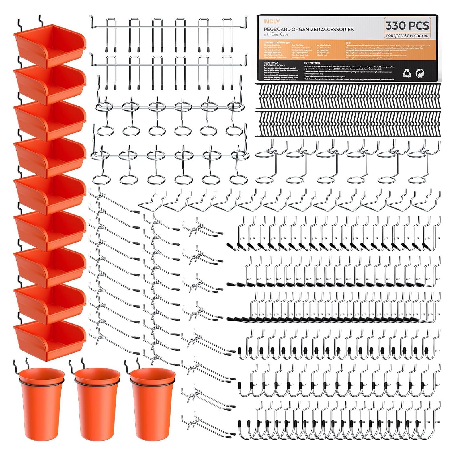 Kit Organizador de Accesorios para Tablero INCLY 330 Piezas