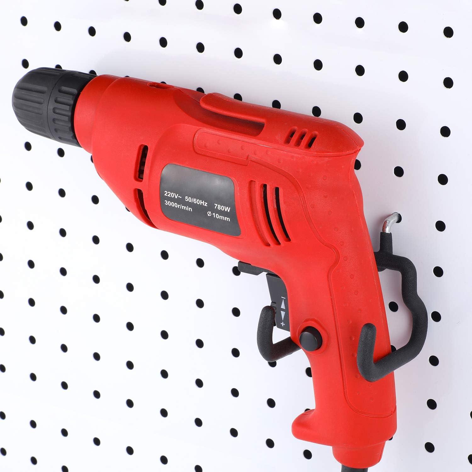 Ganchos Dobles para Tablero de Clavos Hotop - 4 Piezas