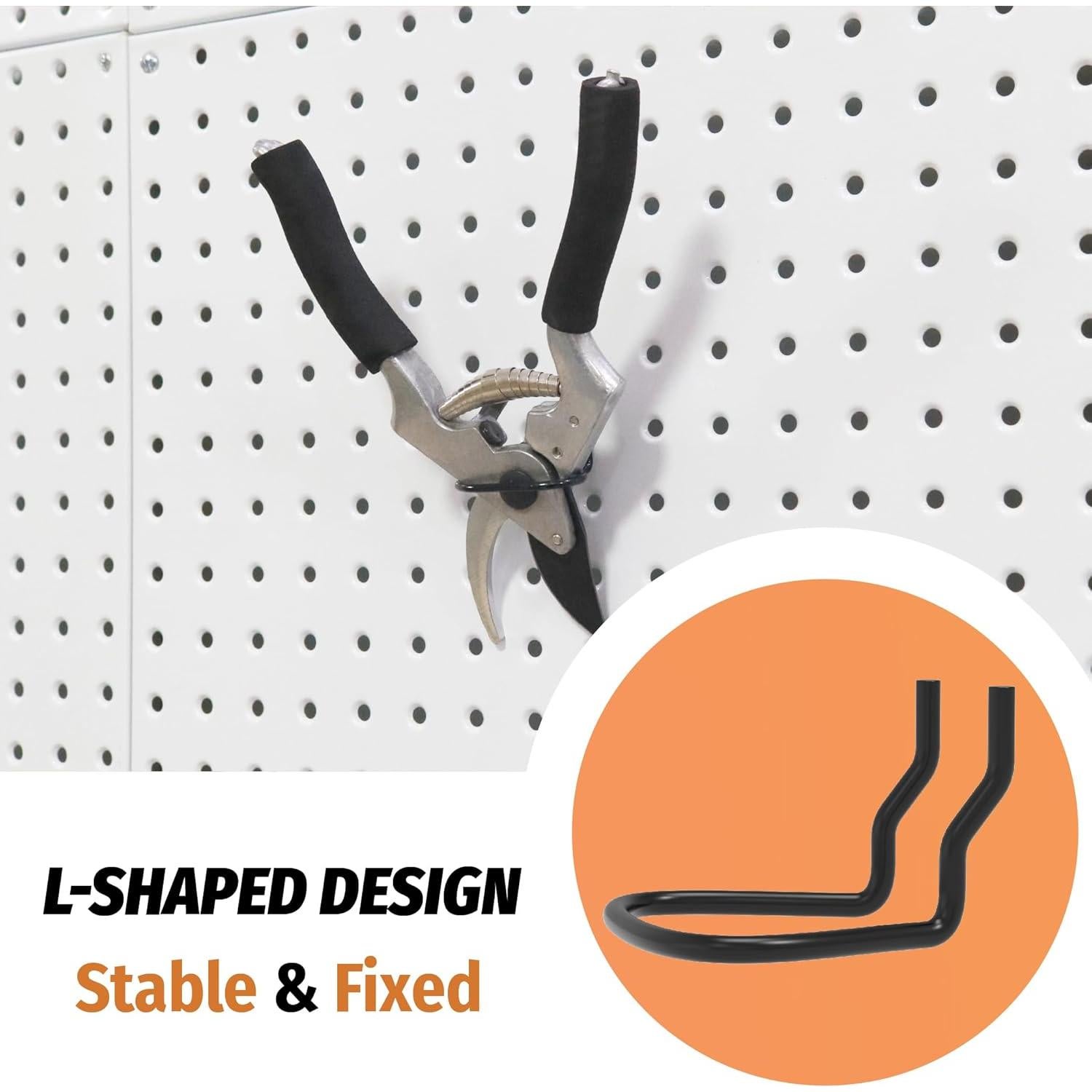 Soportes para Alicates HUHOLE 16 Pcs Acero Inoxidable Negro