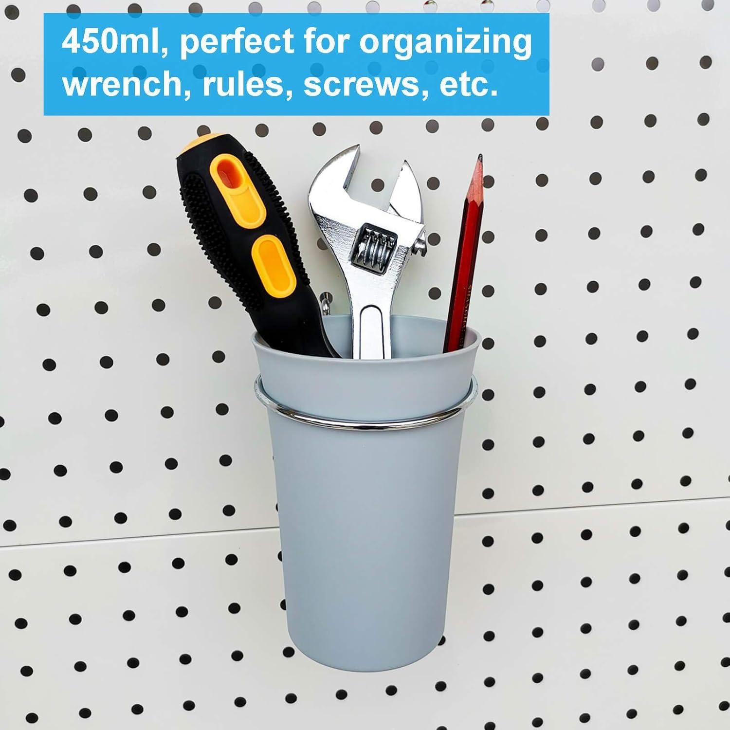 Ganchos para Tablero Perforado FRIMOONY 130 Piezas Resistente