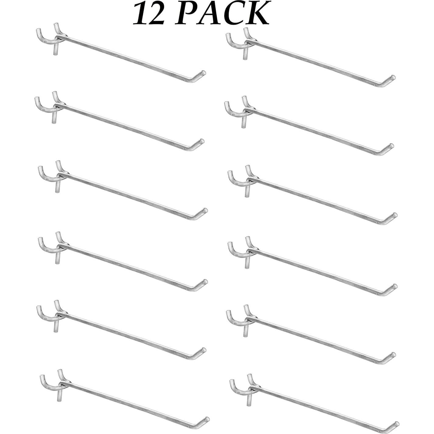 Ganchos de Tablero Perforado NAHANCO PHH12 30.48 cm - Paquete de 12
