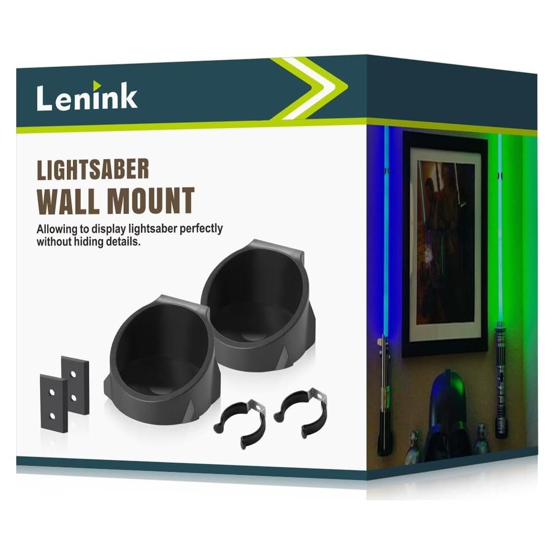 Soporte de Pared Lenink para Sable de Luz - Negro