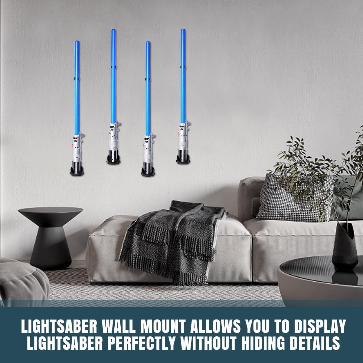 Soporte de Pared Lenink para Sable de Luz - Negro