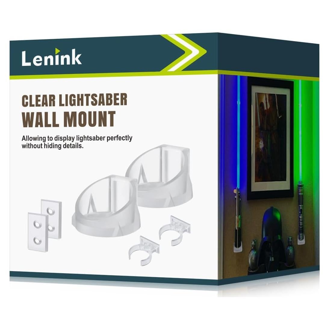 Soporte de Pared para Sable de Luz Lenink K3463 Transparente