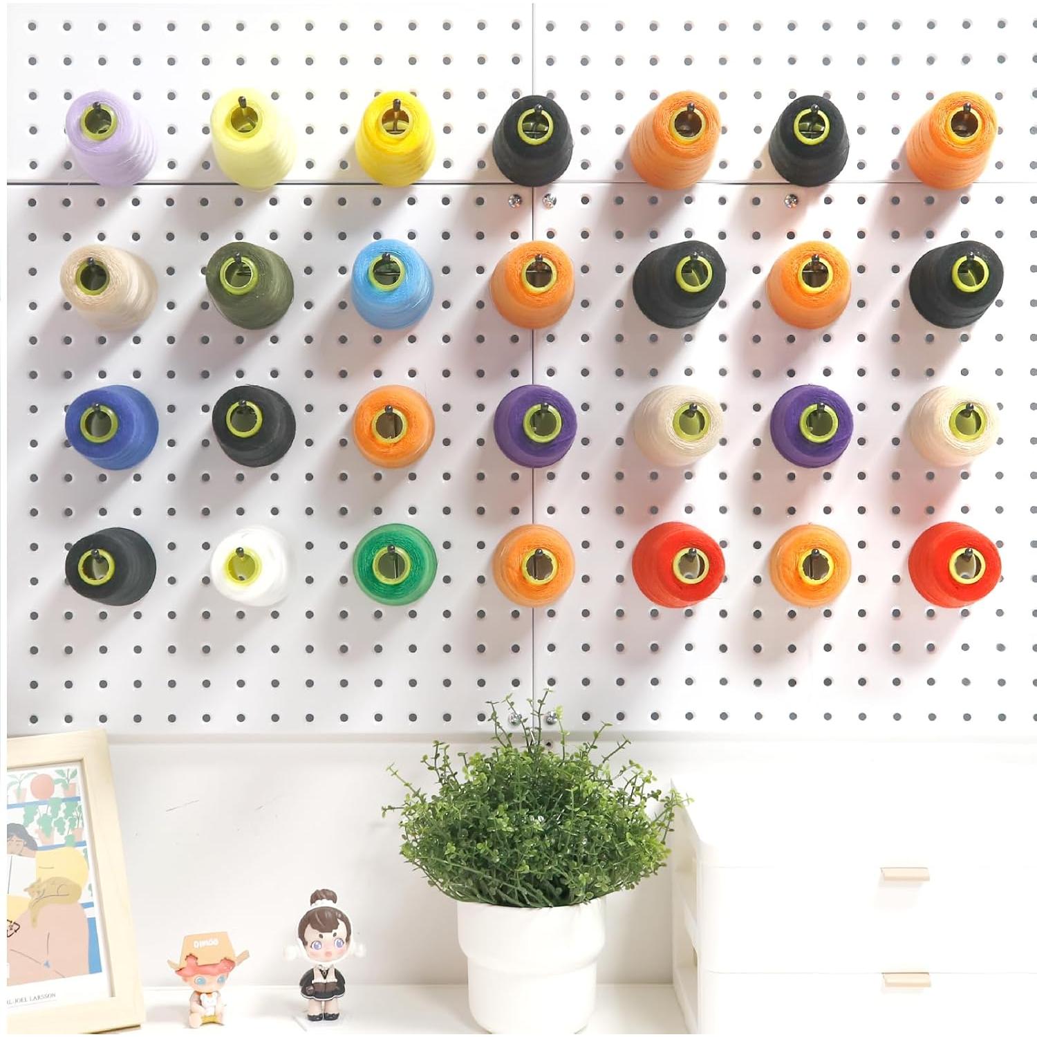 Ganchos para Tablero de Clavos HUHOLE 100PC 10cm Acero Galvanizado