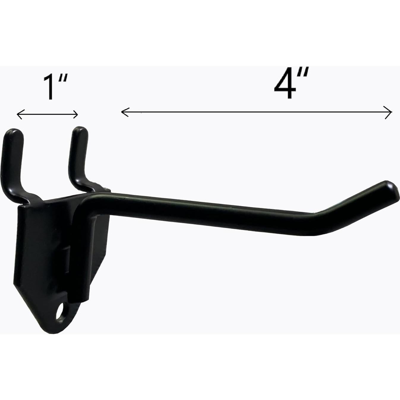 Ganchos de Metal para Pegboard Eastern Tree 30 Pzas 10.16 cm