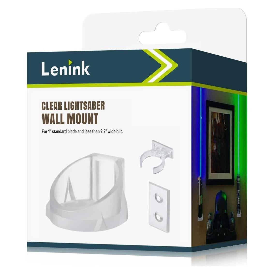 Soporte de Pared para Sable de Luz Lenink Claro 1 Paquete