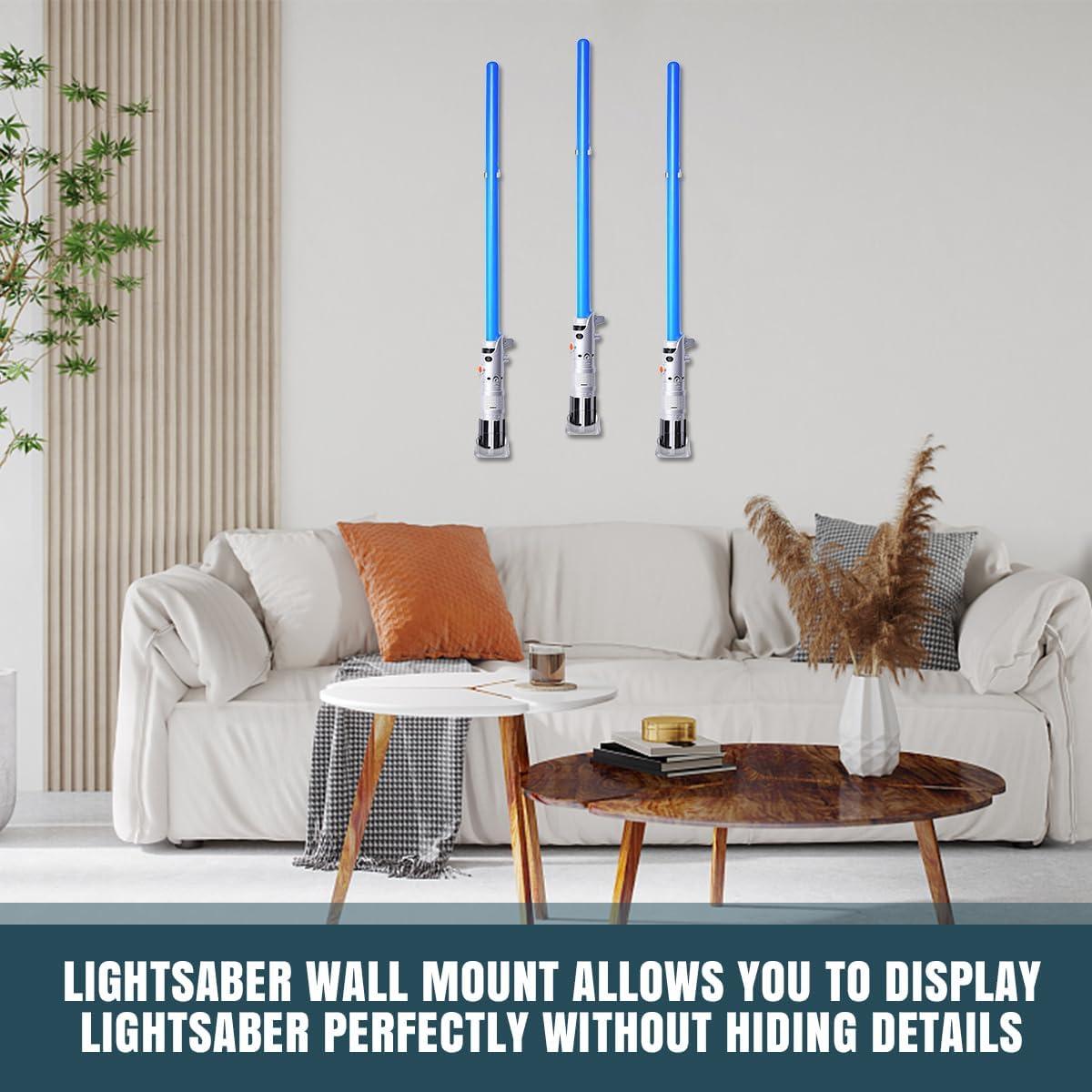 Soporte de Pared para Sable de Luz Lenink Claro 1 Paquete