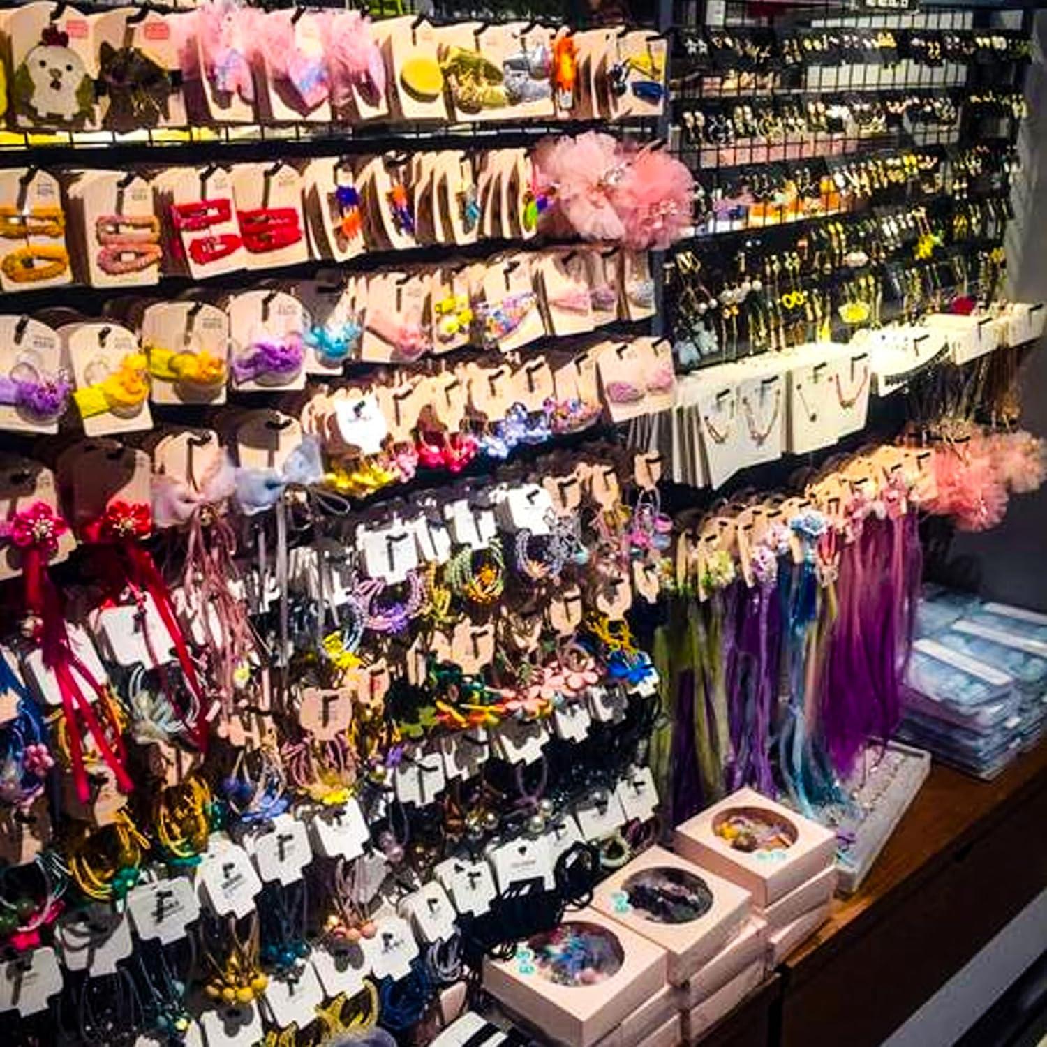 120 Ganchos de Acero Inoxidable para Tablero Perforado Aiofaervy