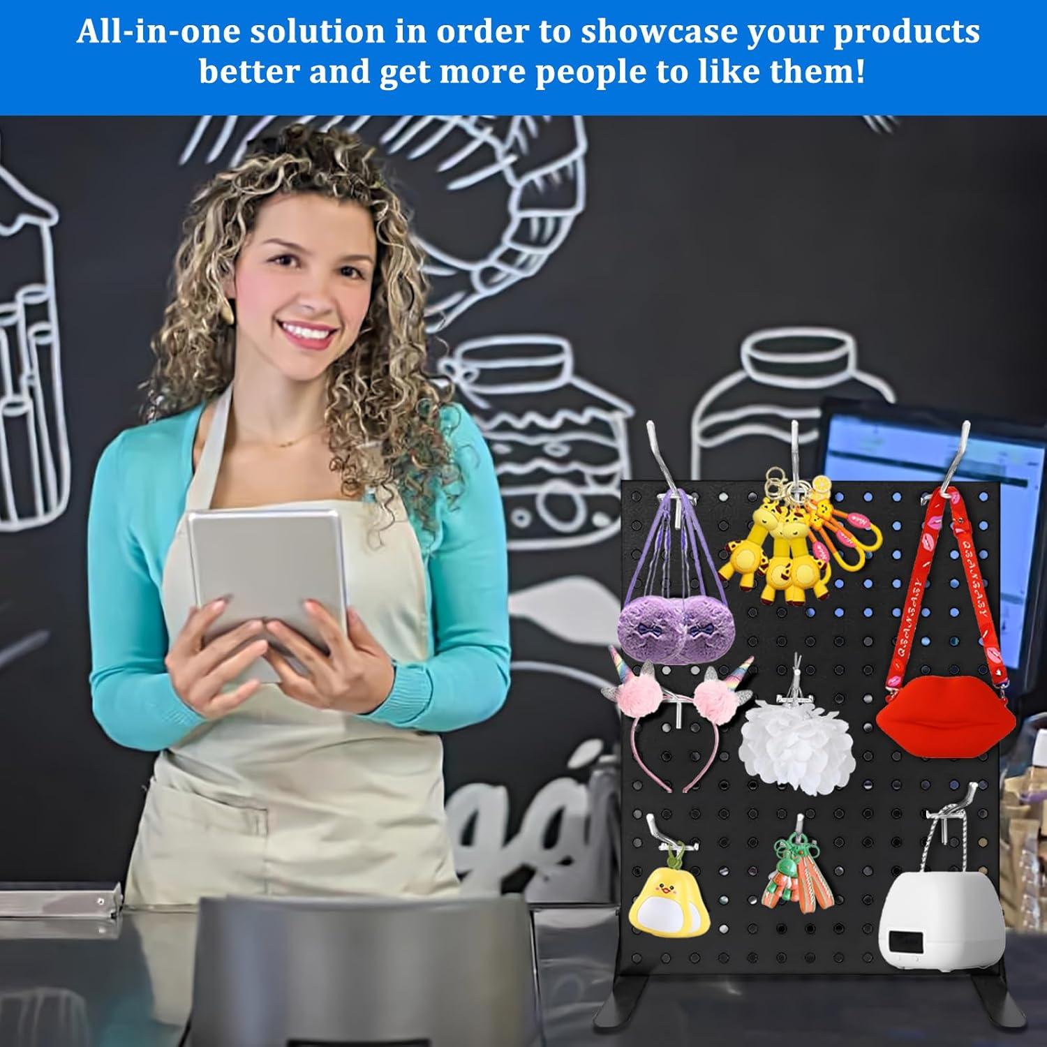 Soporte de Exhibición de Tablero Perforado Uppcasir 43x33cm