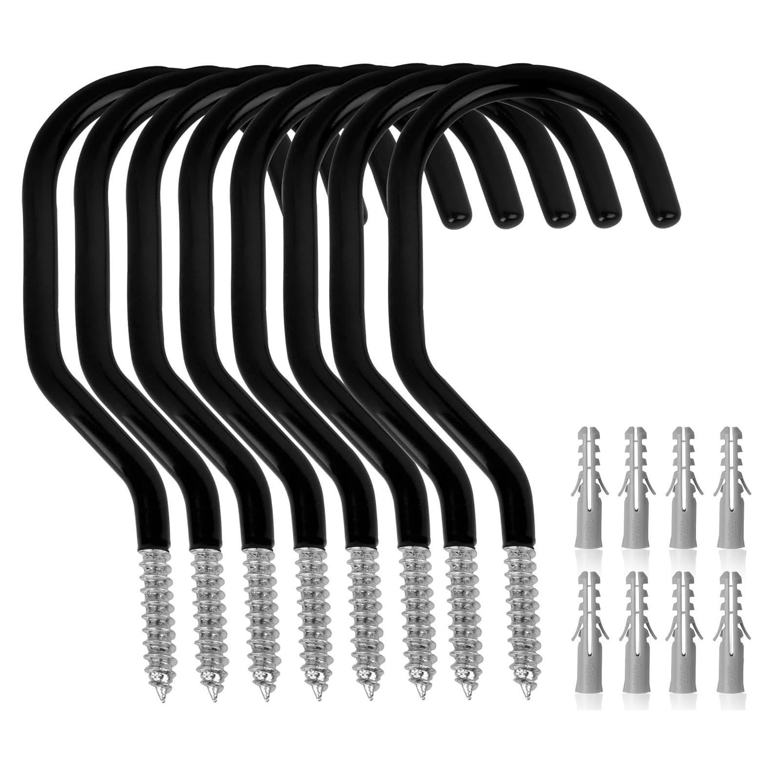 Ganchos para Bicicleta GURADESIGN 8 Piezas Alta Resistencia 15.24 cm