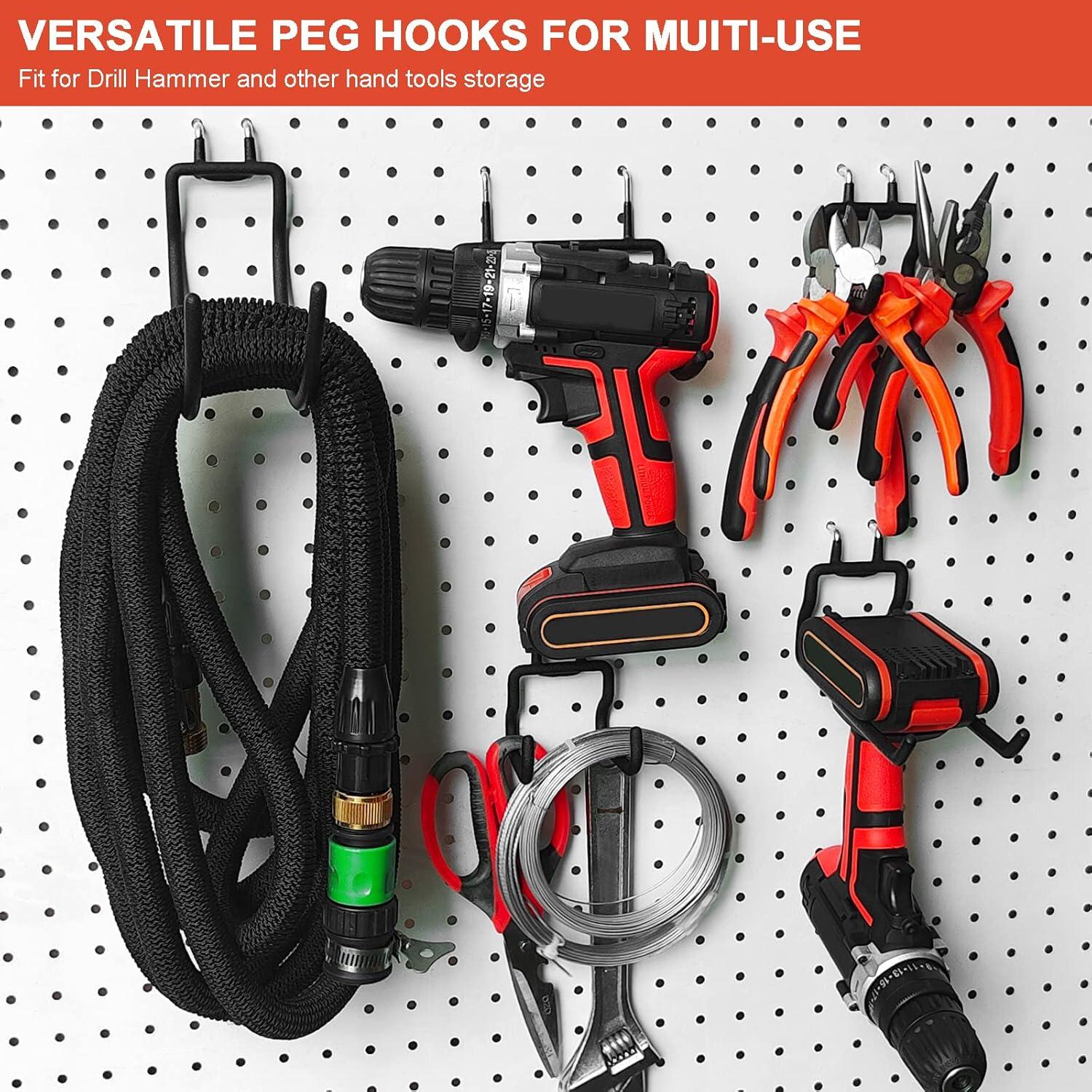 Juego de Ganchos para Tablero de Clavos LULARINE 12 Piezas