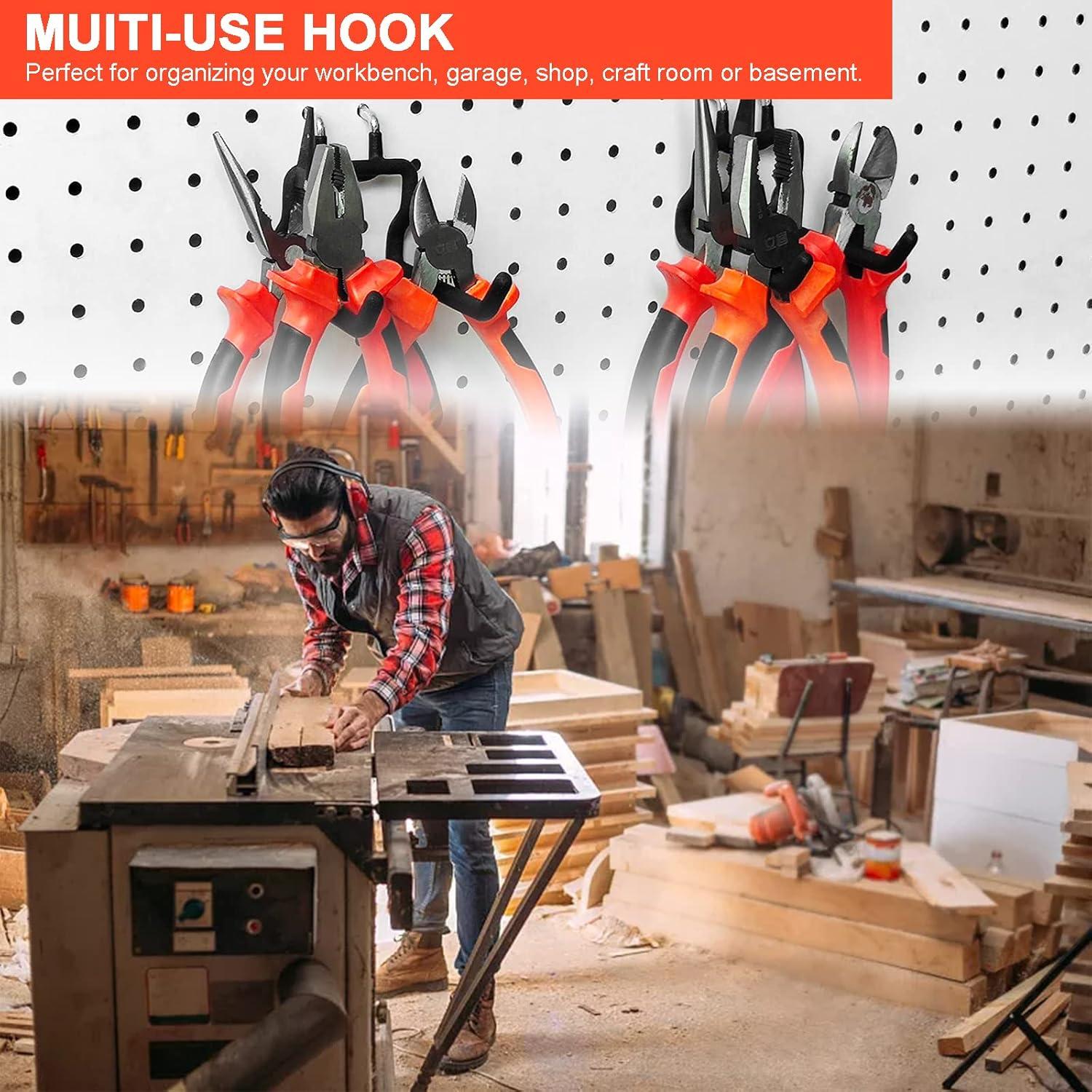 Juego de Ganchos para Tablero de Clavos LULARINE 12 Piezas