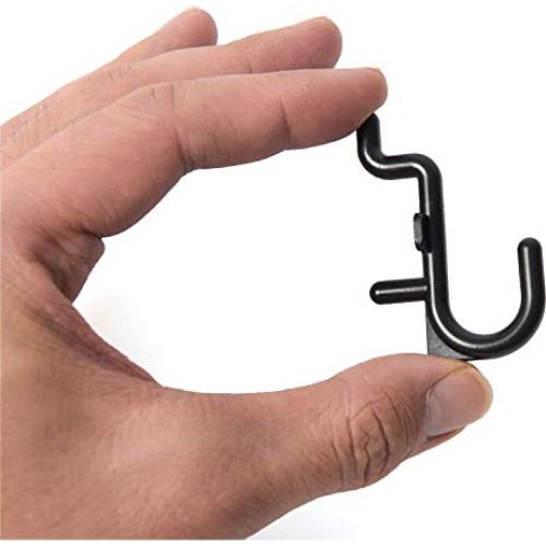 Jucoan 200 Ganchos en J para Tablero de Clavos 6.35 mm