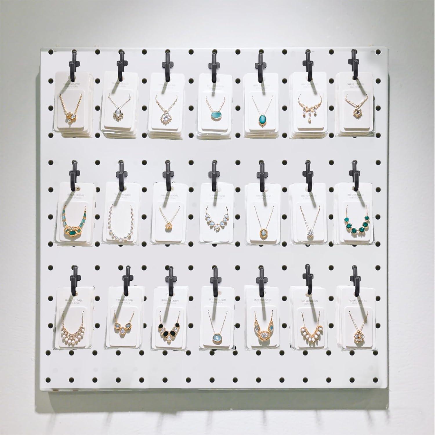 Jucoan 200 Ganchos en J para Tablero de Clavos 6.35 mm