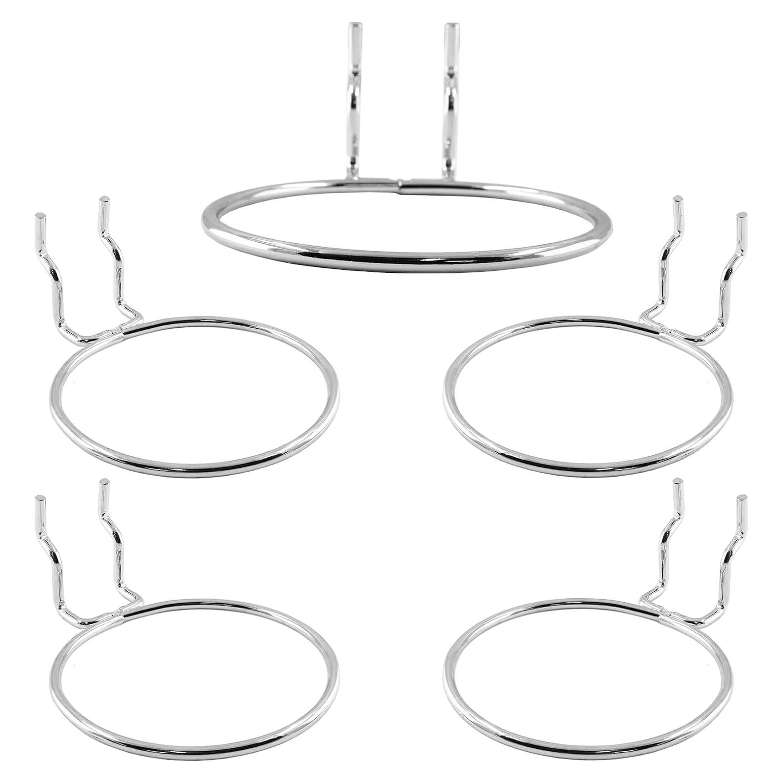 Soporte de Taza Suiwotin 5 Piezas Acero Inoxidable 76mm