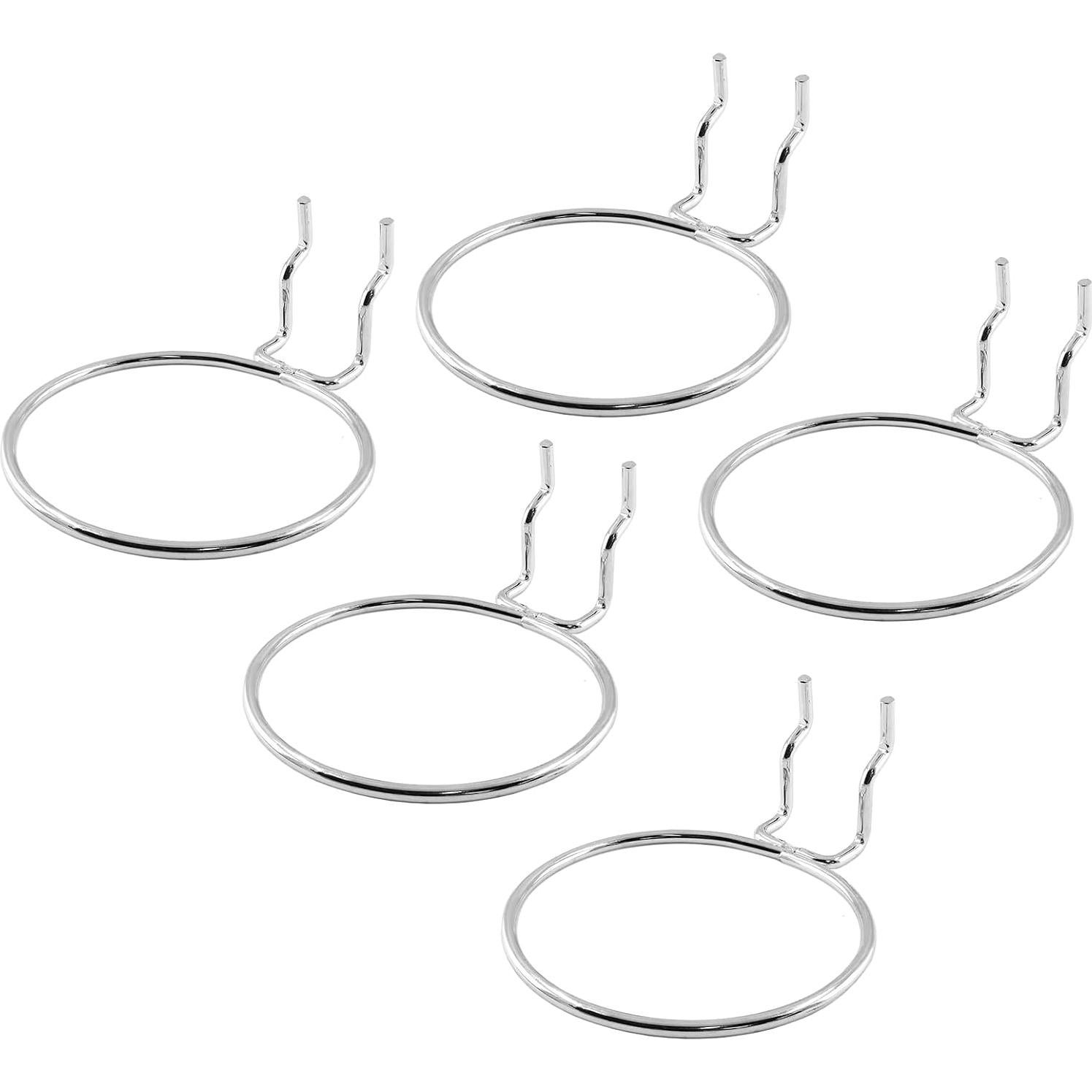 Soporte de Taza Suiwotin 5 Piezas Acero Inoxidable 76mm