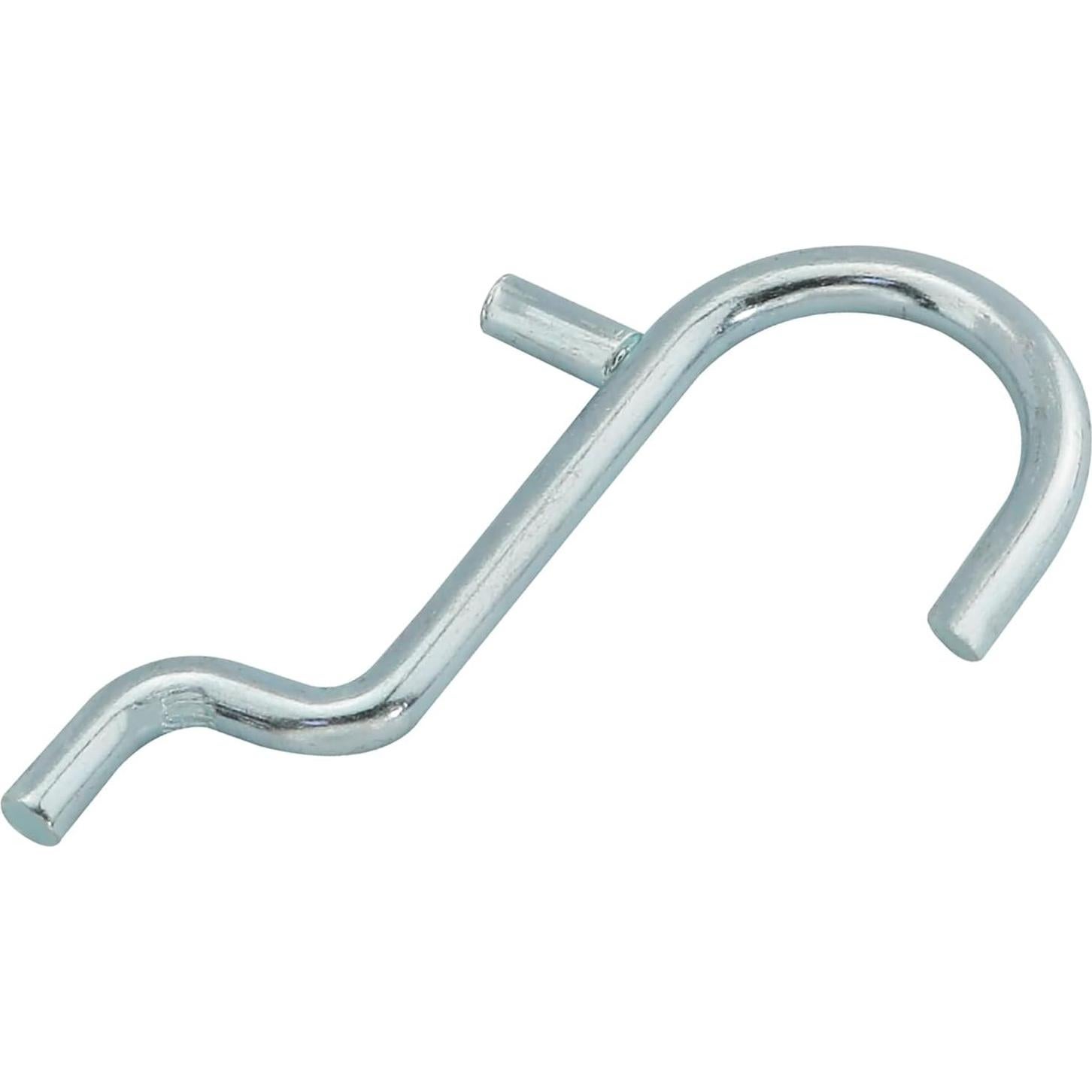 10 Ganchos J de Metal Inoxidable ZZLZX para Tablero de Clavos