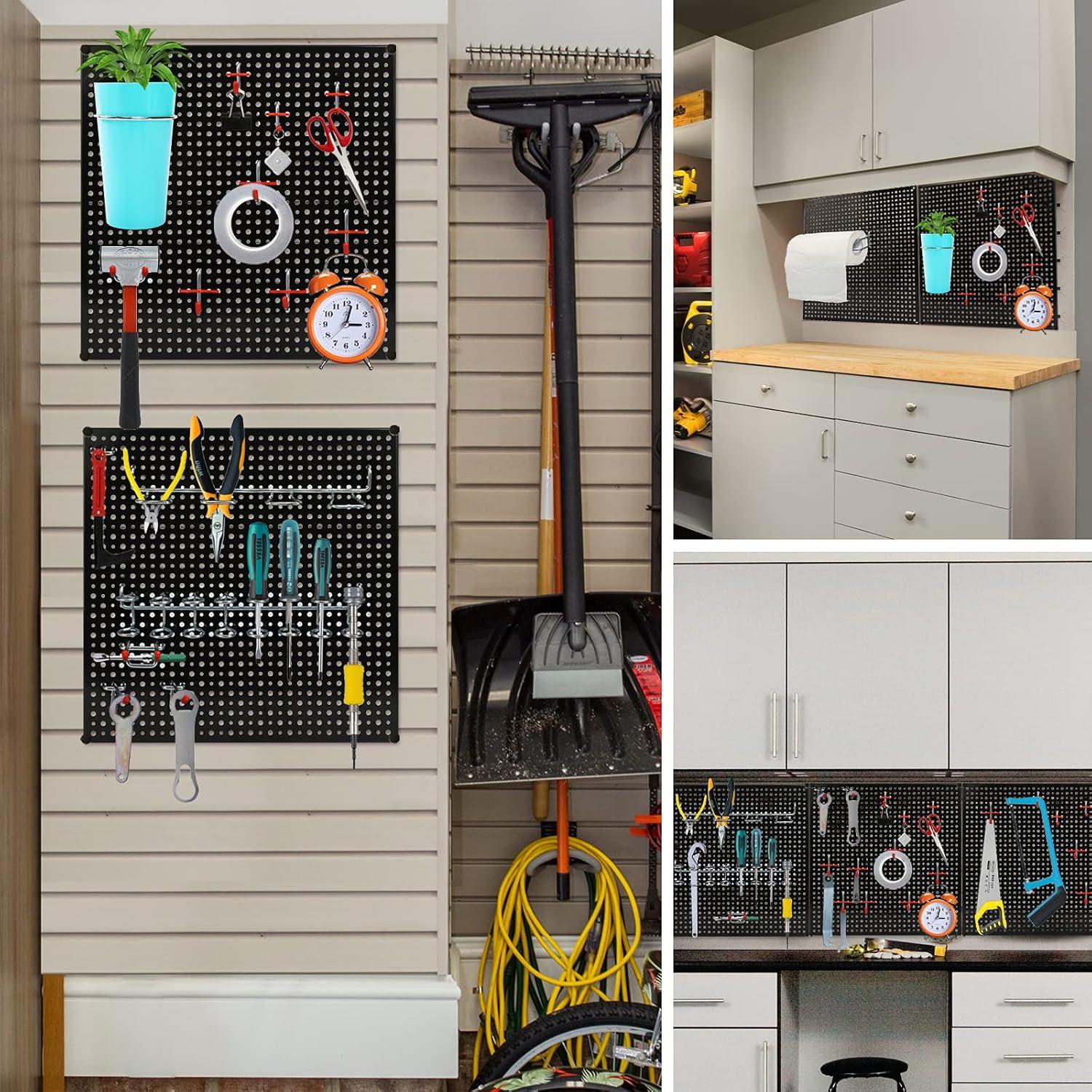 Ganchos de Tablero de Clavos Daanxw 99 Piezas Alta Resistencia