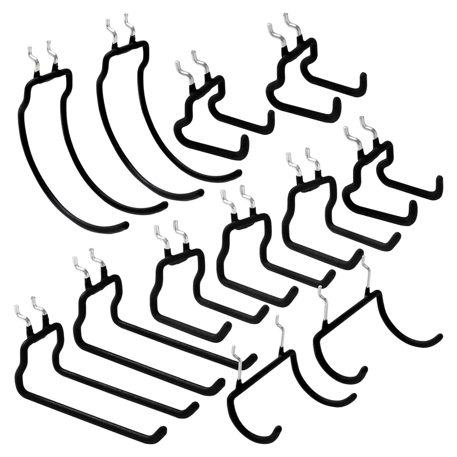 Ganchos de Tablero de Clavos FRIMOONY 12 Piezas Alta Resistencia