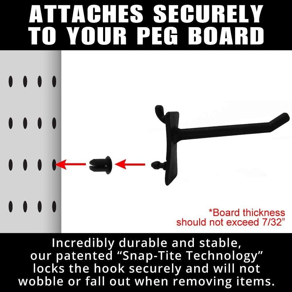 Ganchos de Plástico Greenleaf 2" para Tablero de Clavos - 24 Piezas