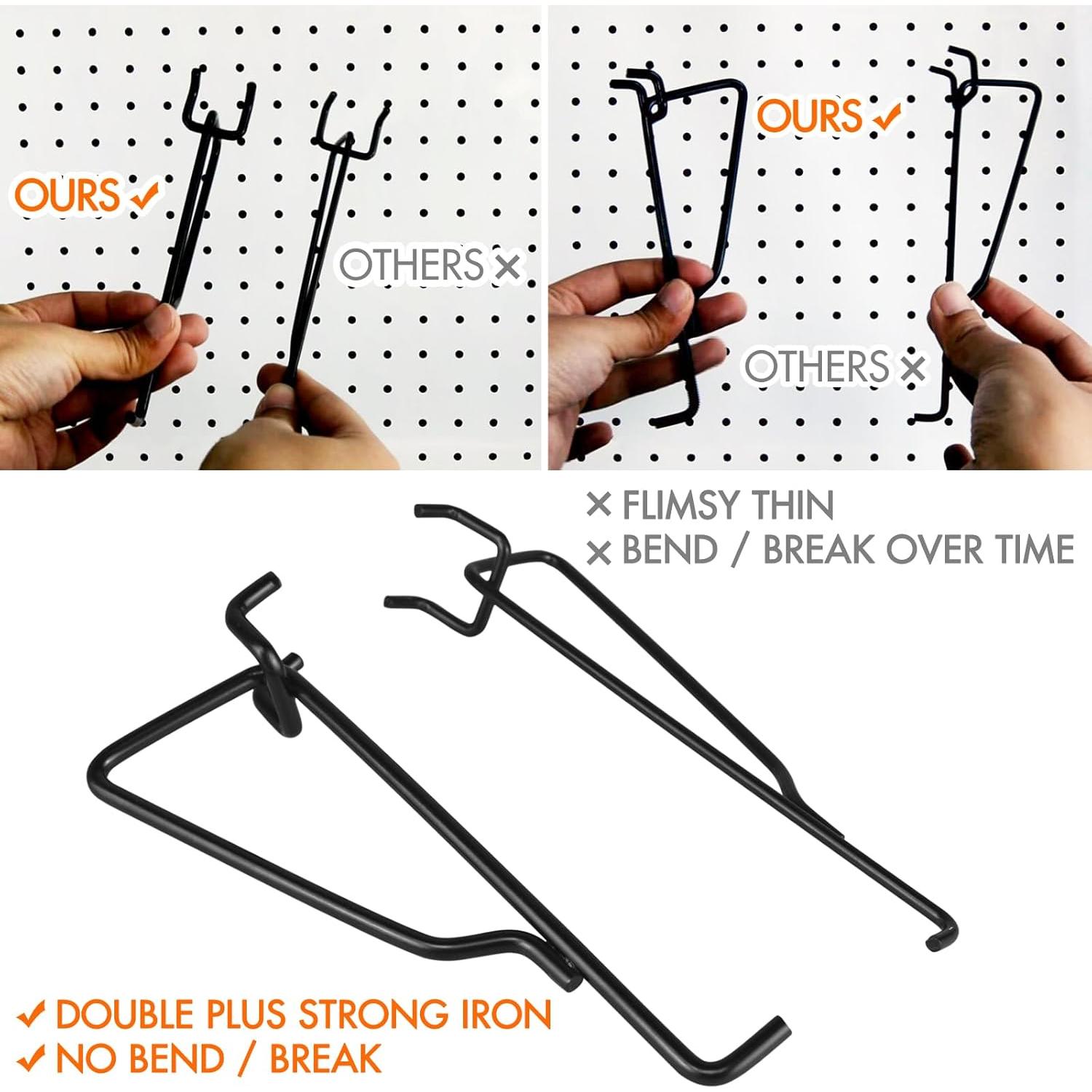 Estantes de Madera G.CORE para Tablero de Clavijas - 2 Piezas