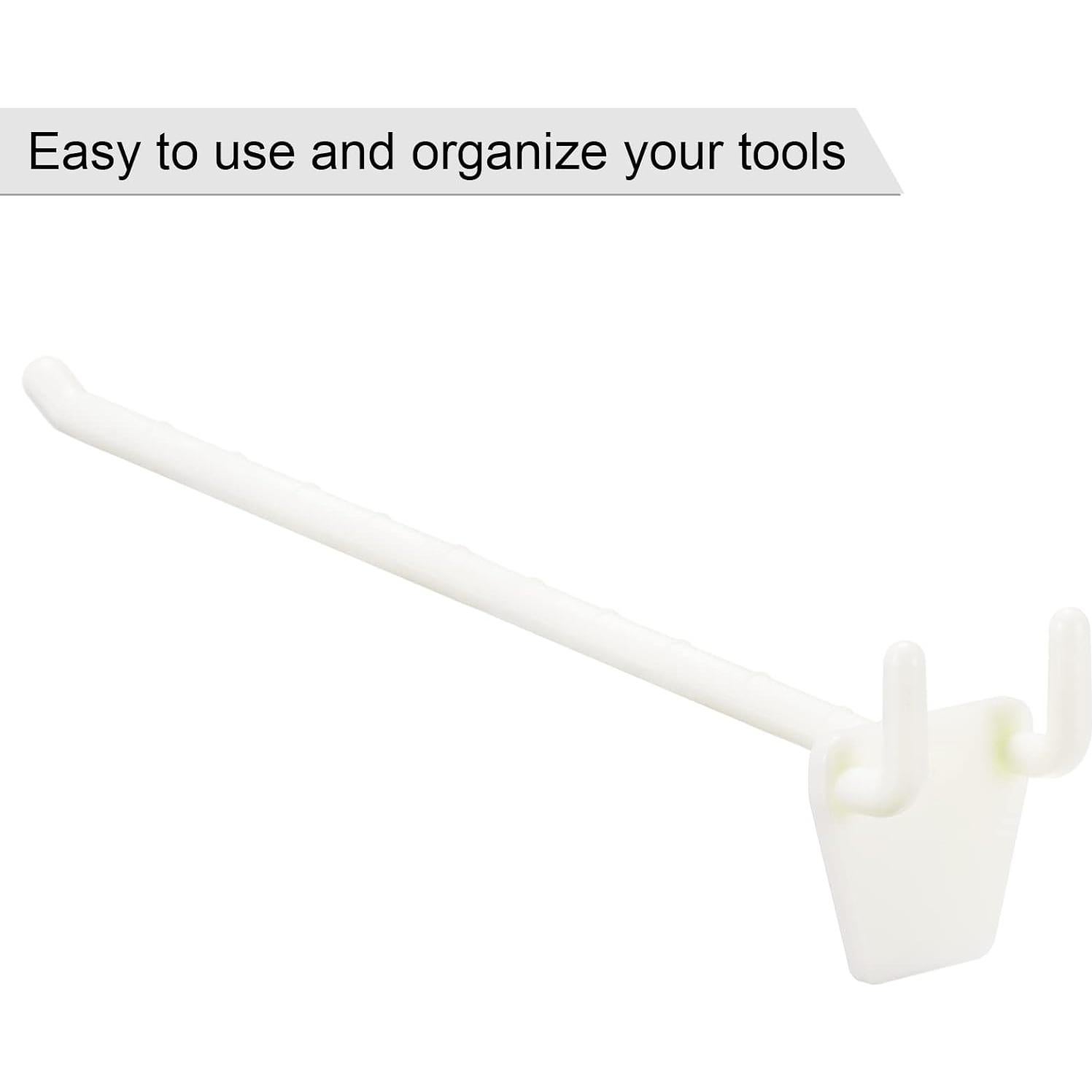 Ganchos de Tablero de Clavos MECCANIXITY 15 cm Paquete 50