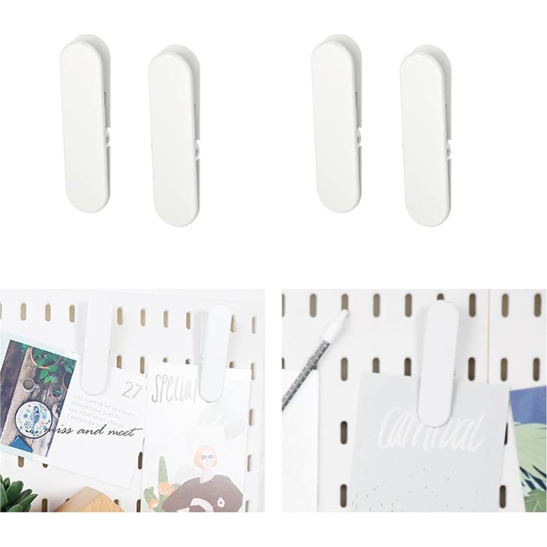 Clips de Accesorio para Tablero de Clavos ZYAMY - 10 Piezas