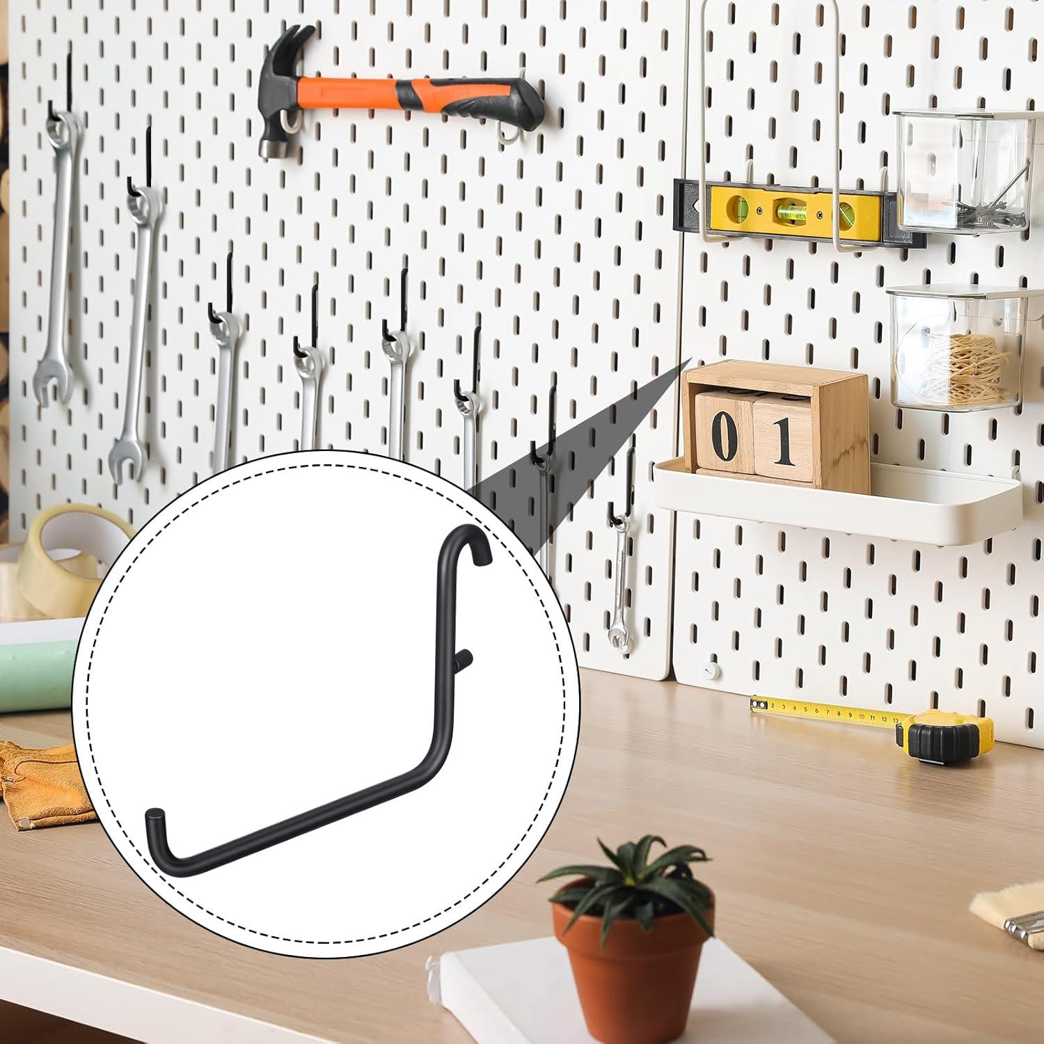 Ganchos para Tablero Perforado GlikCeil 12 Pcs 6x9.5 cm