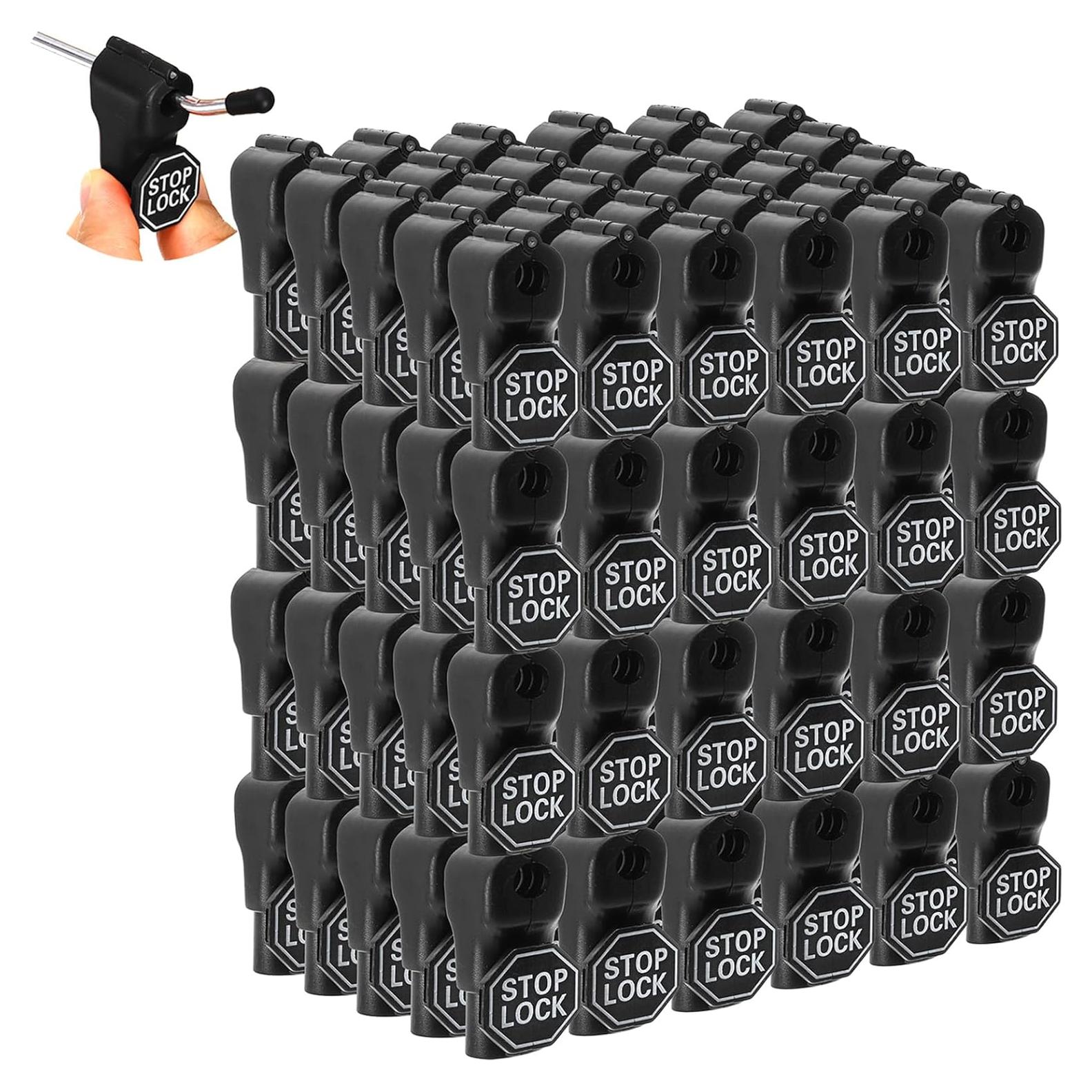 Cerraduras de Ganchos de Plástico TOPZEA 120 Unidades 6 mm