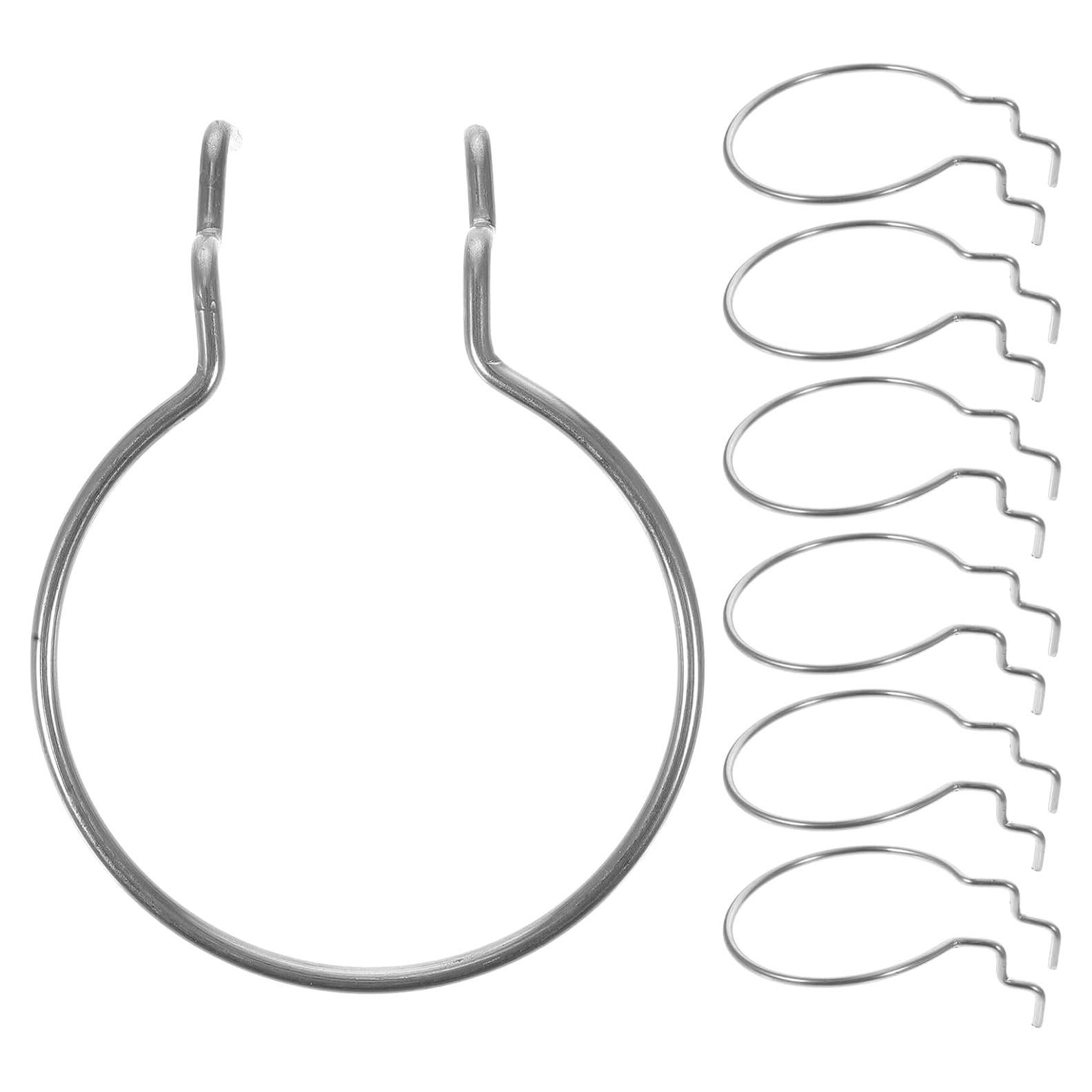 Ganchos en J Angoily 10 Piezas para Pegboard - Organizador de Cocina