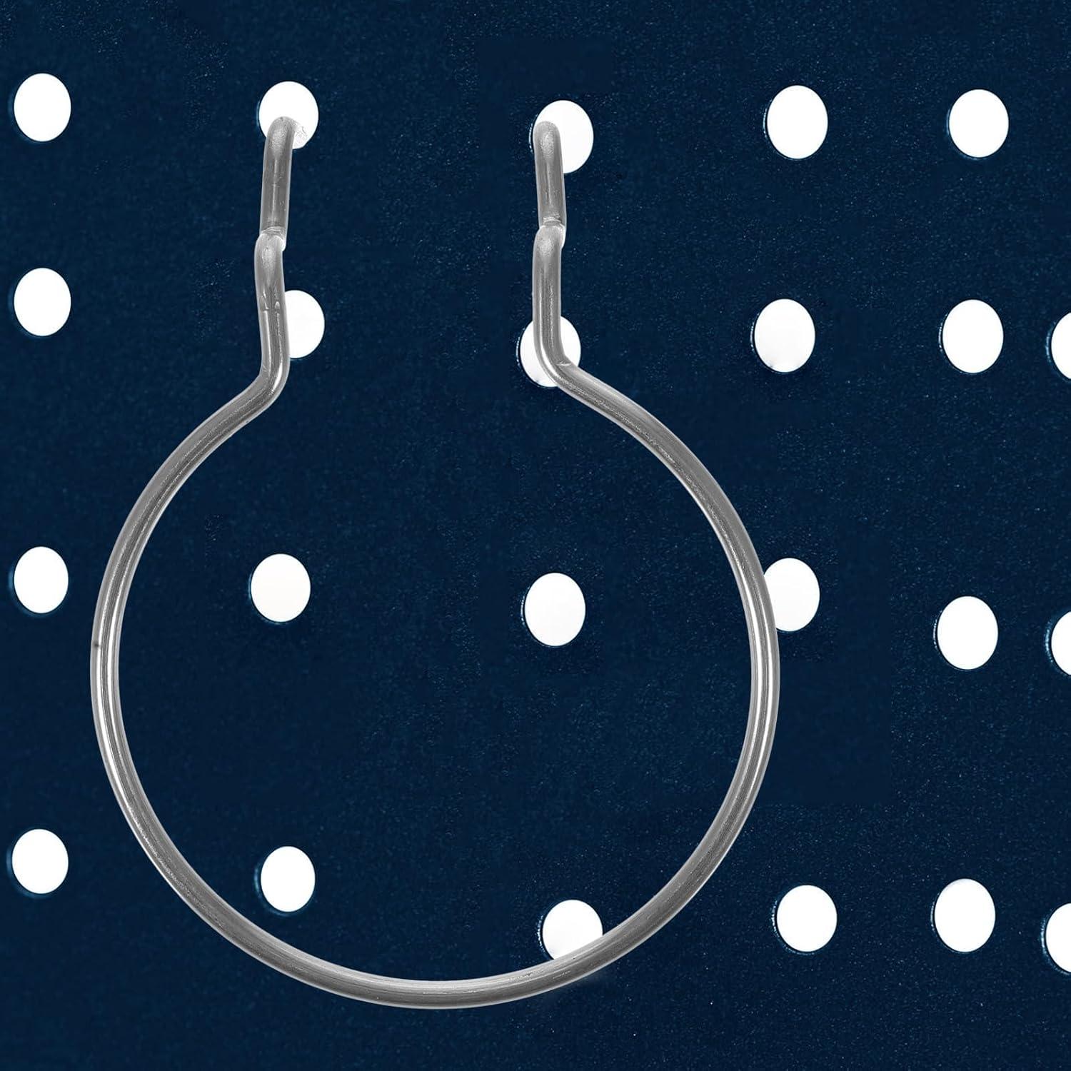 Ganchos en J Angoily 10 Piezas para Pegboard - Organizador de Cocina