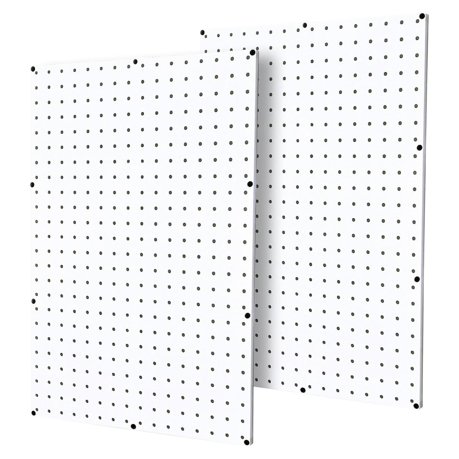 Paneles de Tablero de Clavos WallPeg 60x60 cm (2 unidades, Blanco)