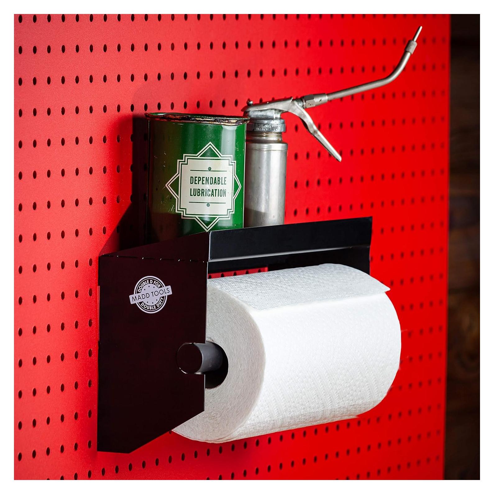 Soporte para Toallas de Papel MADD TOOLS con Estante 33x10cm