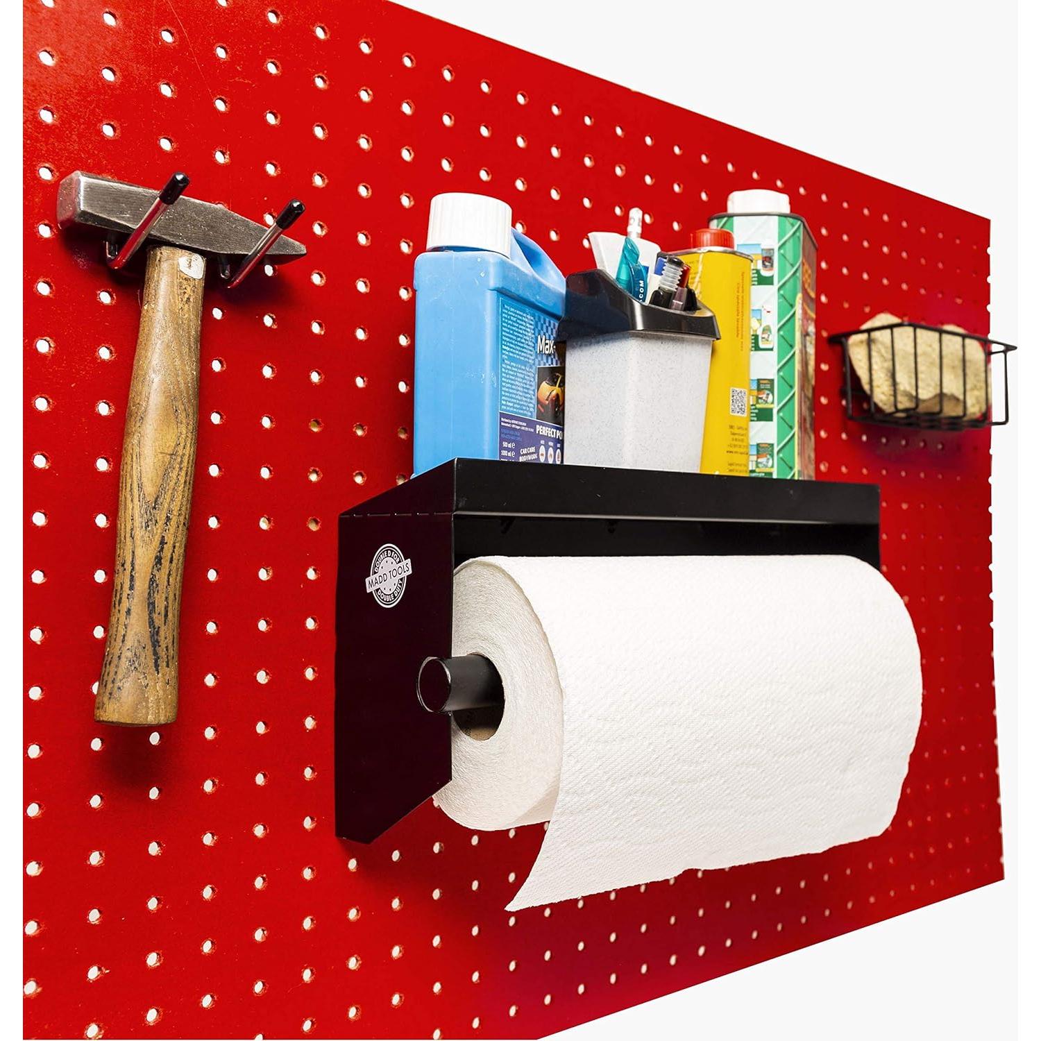 Soporte para Toallas de Papel MADD TOOLS con Estante 33x10cm